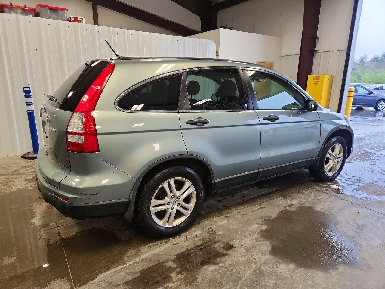 2010 Honda Cr-v Ex Green vin: 5J6RE4H57AL090418