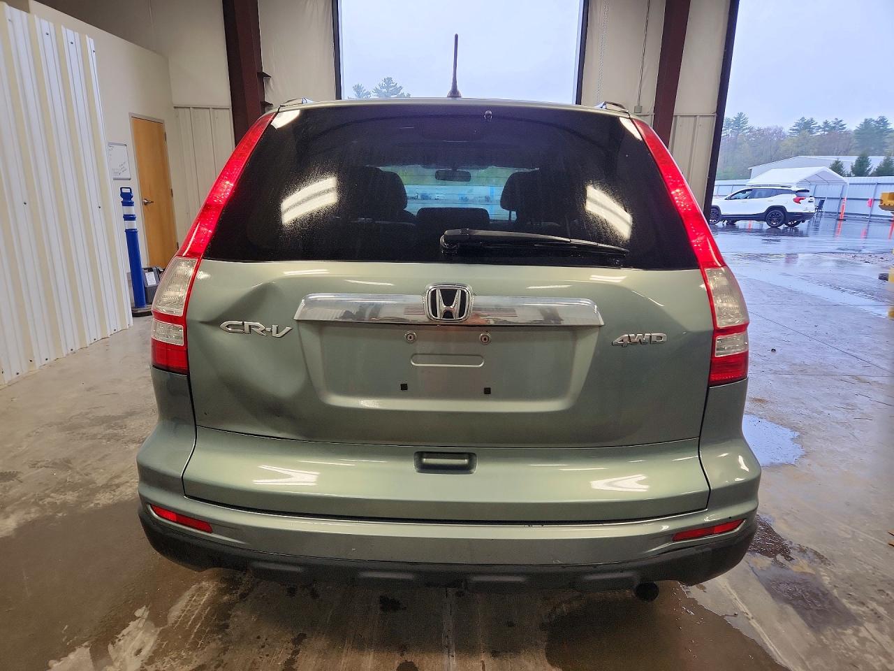 2010 Honda Cr-v Ex Green vin: 5J6RE4H57AL090418