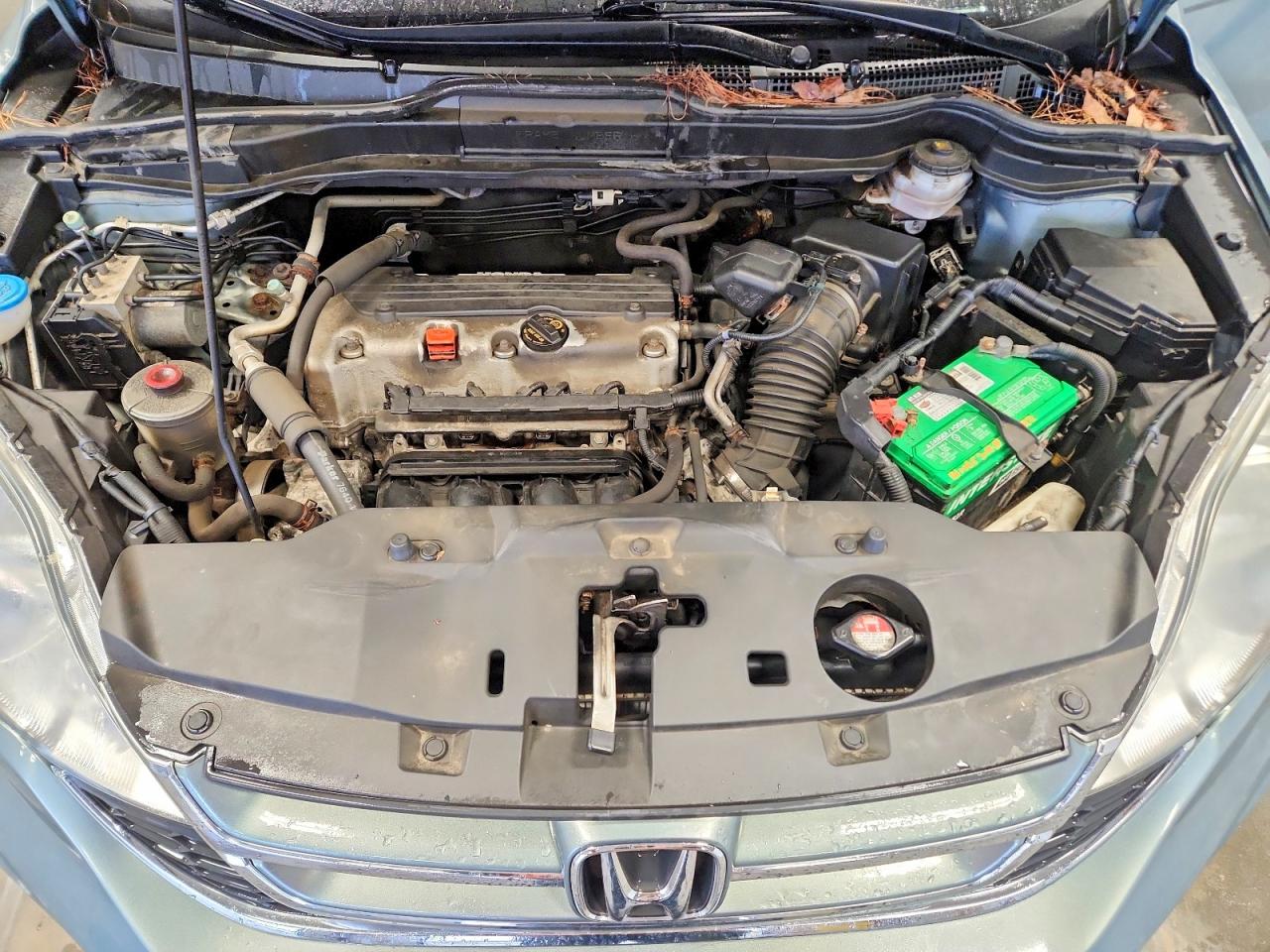 2010 Honda Cr-v Ex Green vin: 5J6RE4H57AL090418