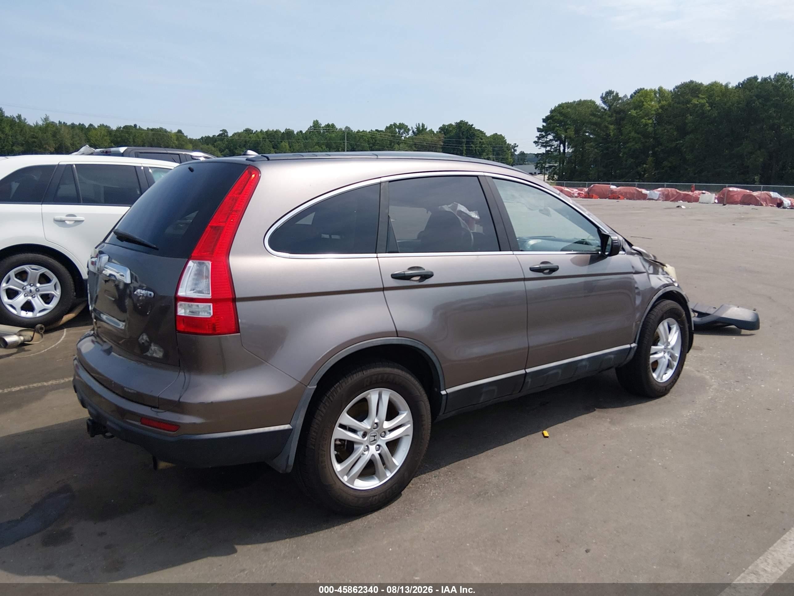 2011 Honda Cr-v Ex Gray vin: 5J6RE4H57BL023691