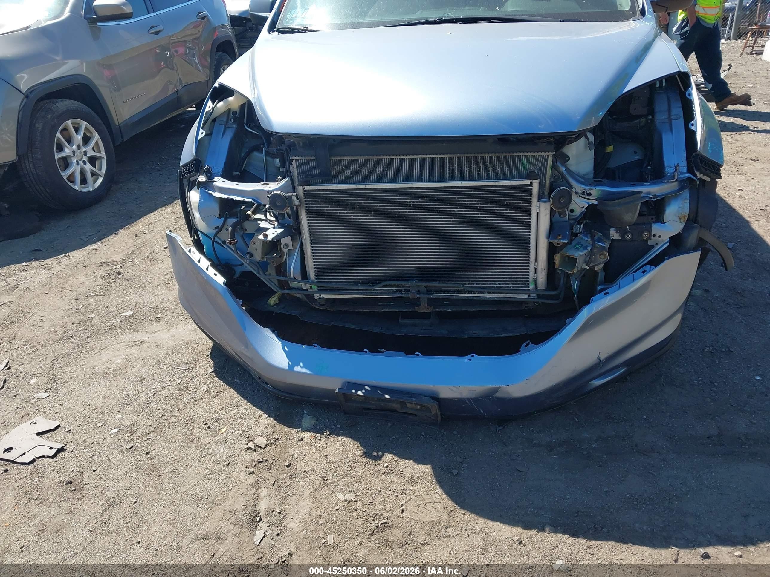 2011 Honda Cr-v Ex Синий vin: 5J6RE4H57BL062121