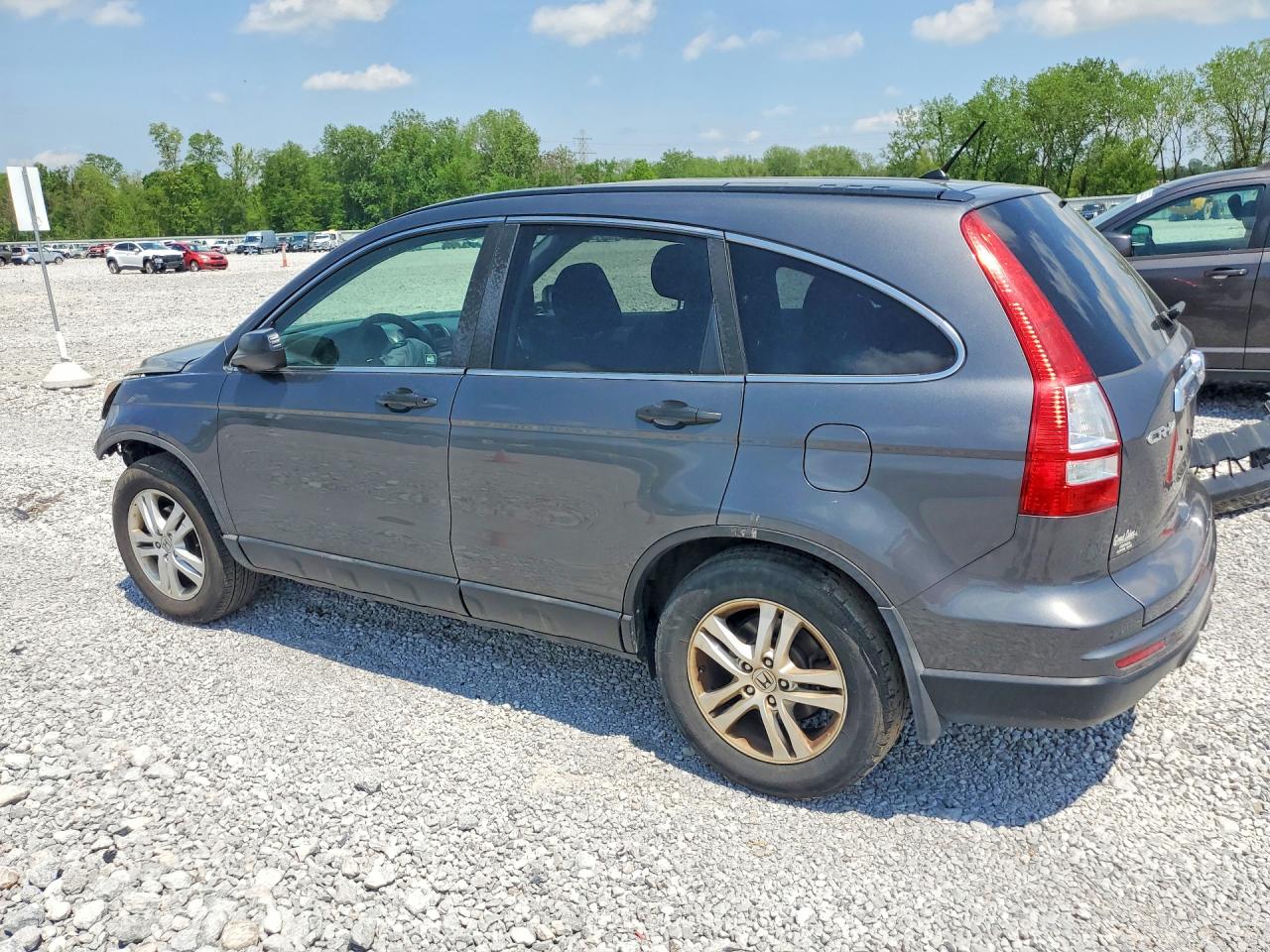 2011 Honda Cr-v Ex Gray vin: 5J6RE4H57BL063236