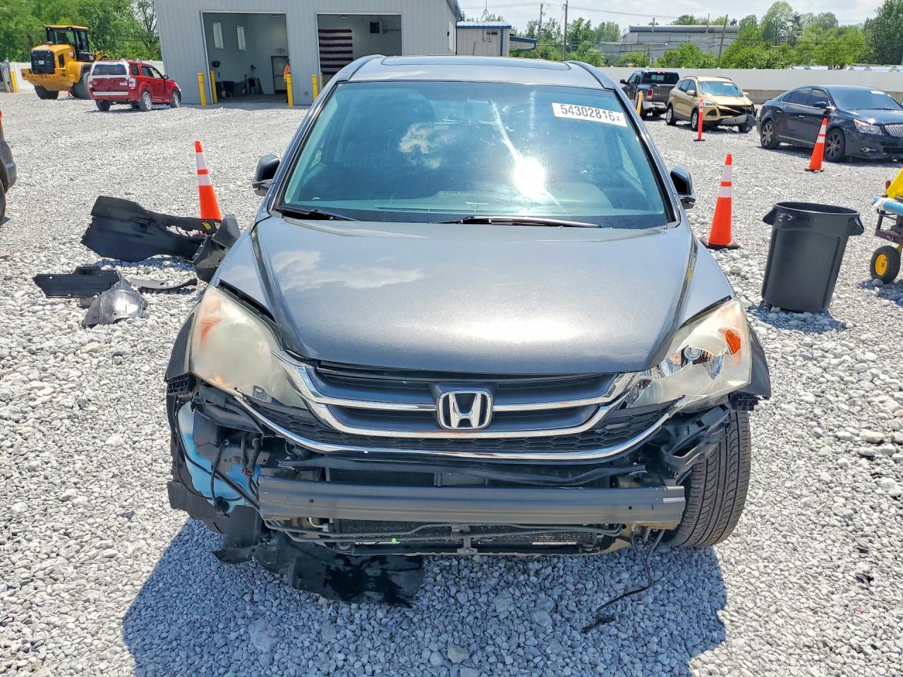 2011 Honda Cr-v Ex Gray vin: 5J6RE4H57BL063236
