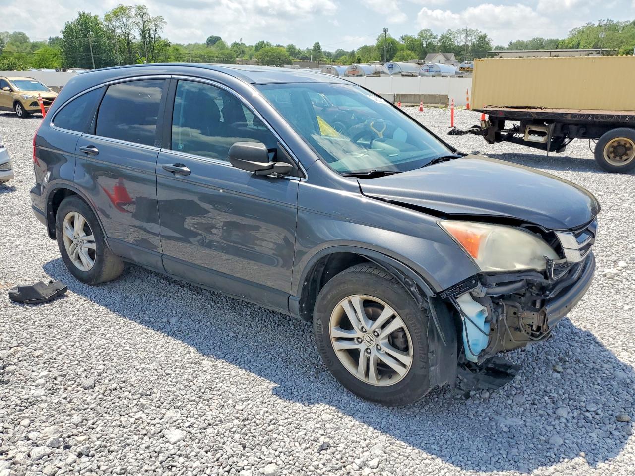 2011 Honda Cr-v Ex Gray vin: 5J6RE4H57BL063236