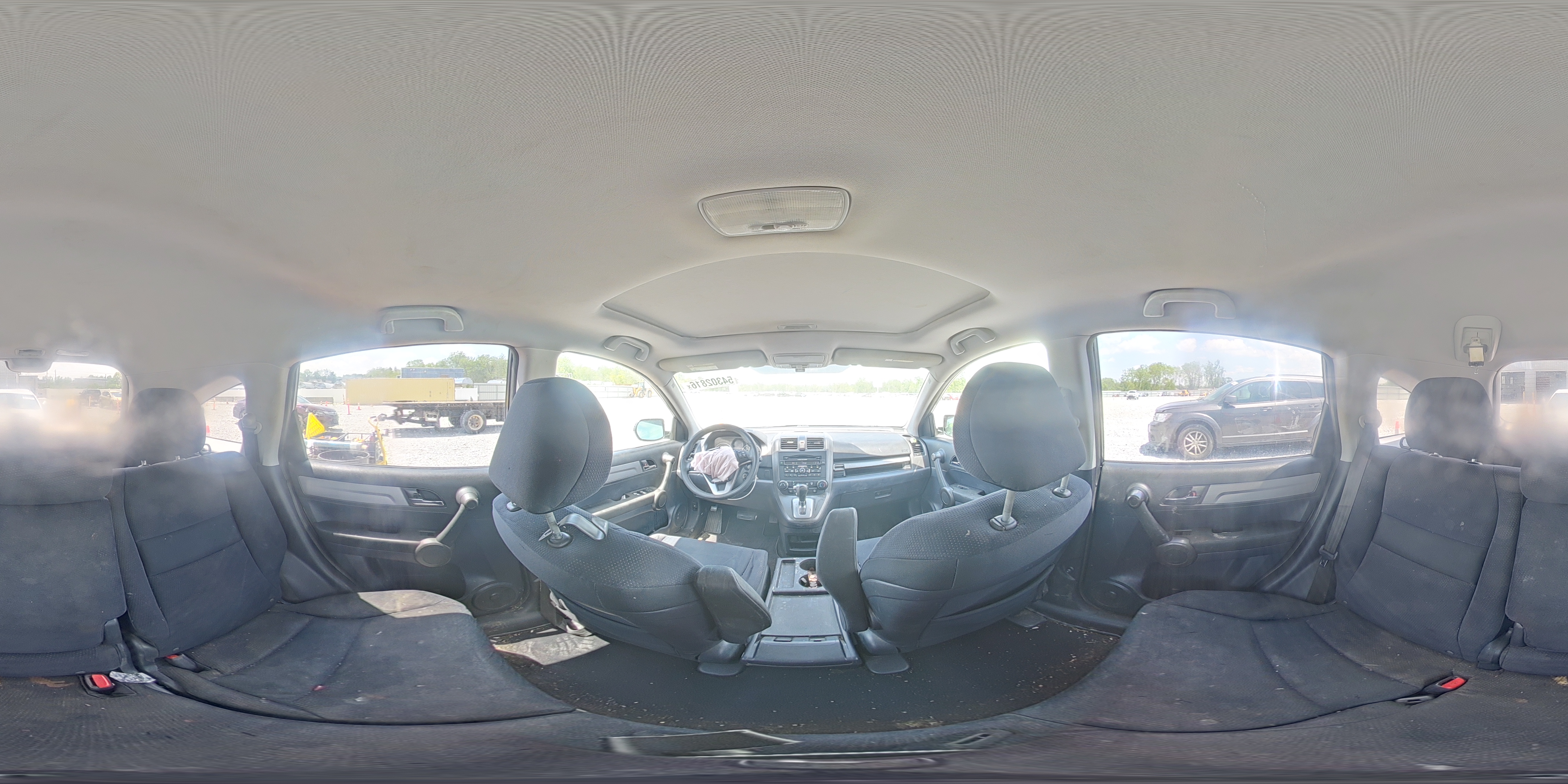 2011 Honda Cr-v Ex Gray vin: 5J6RE4H57BL063236