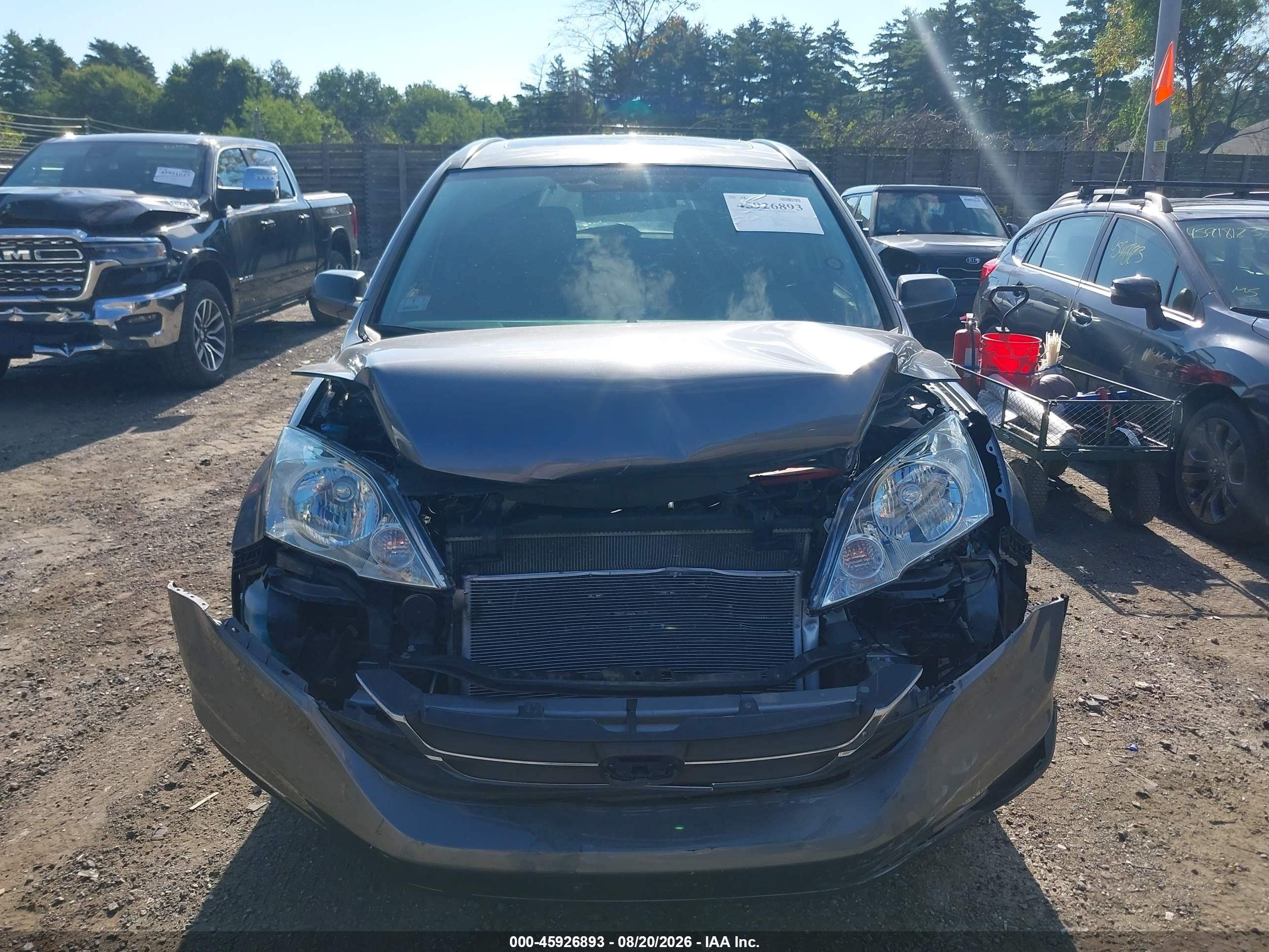 2011 Honda Cr-v Ex Серый vin: 5J6RE4H57BL071241