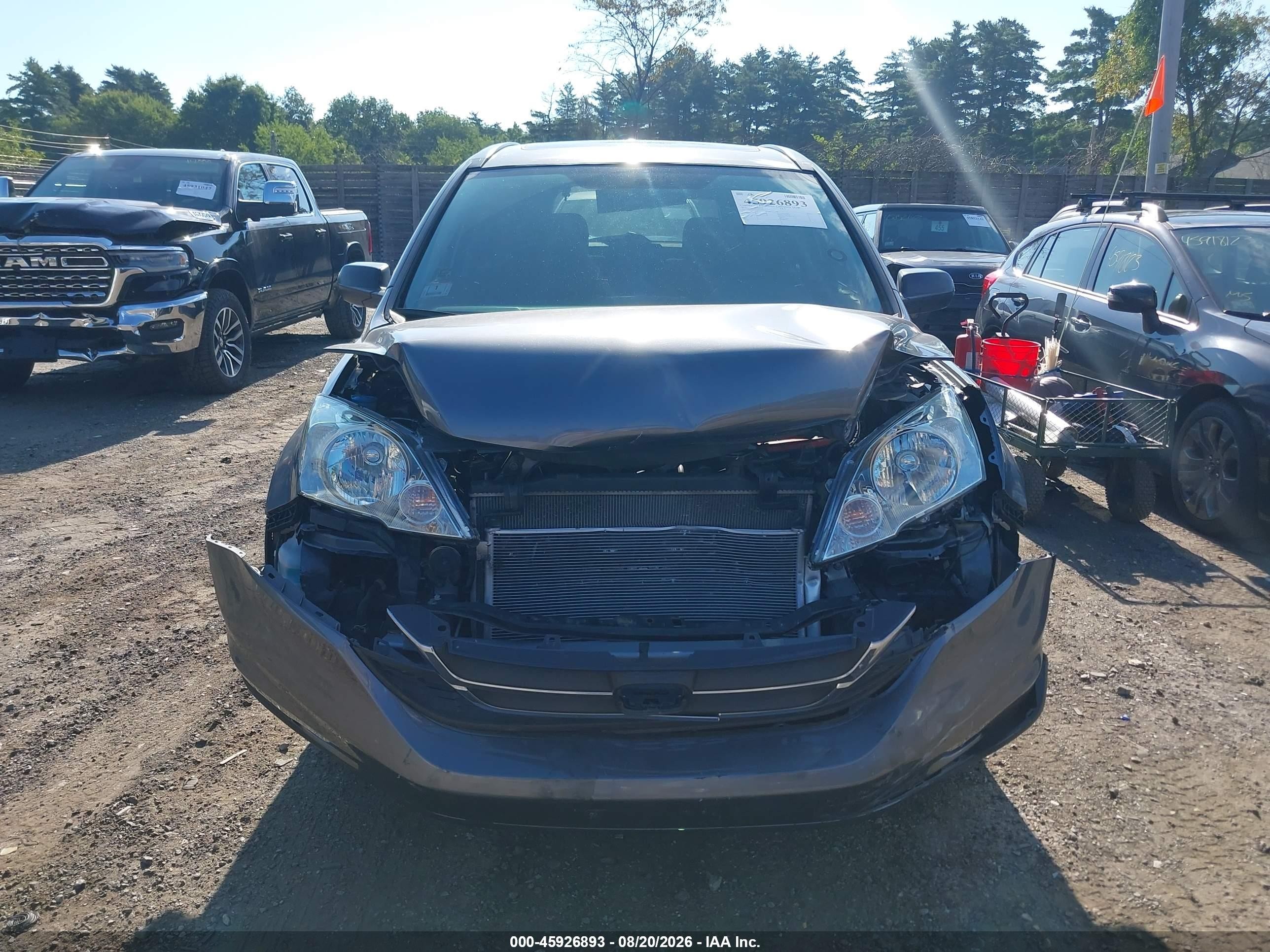 2011 Honda Cr-v Ex Серый vin: 5J6RE4H57BL071241