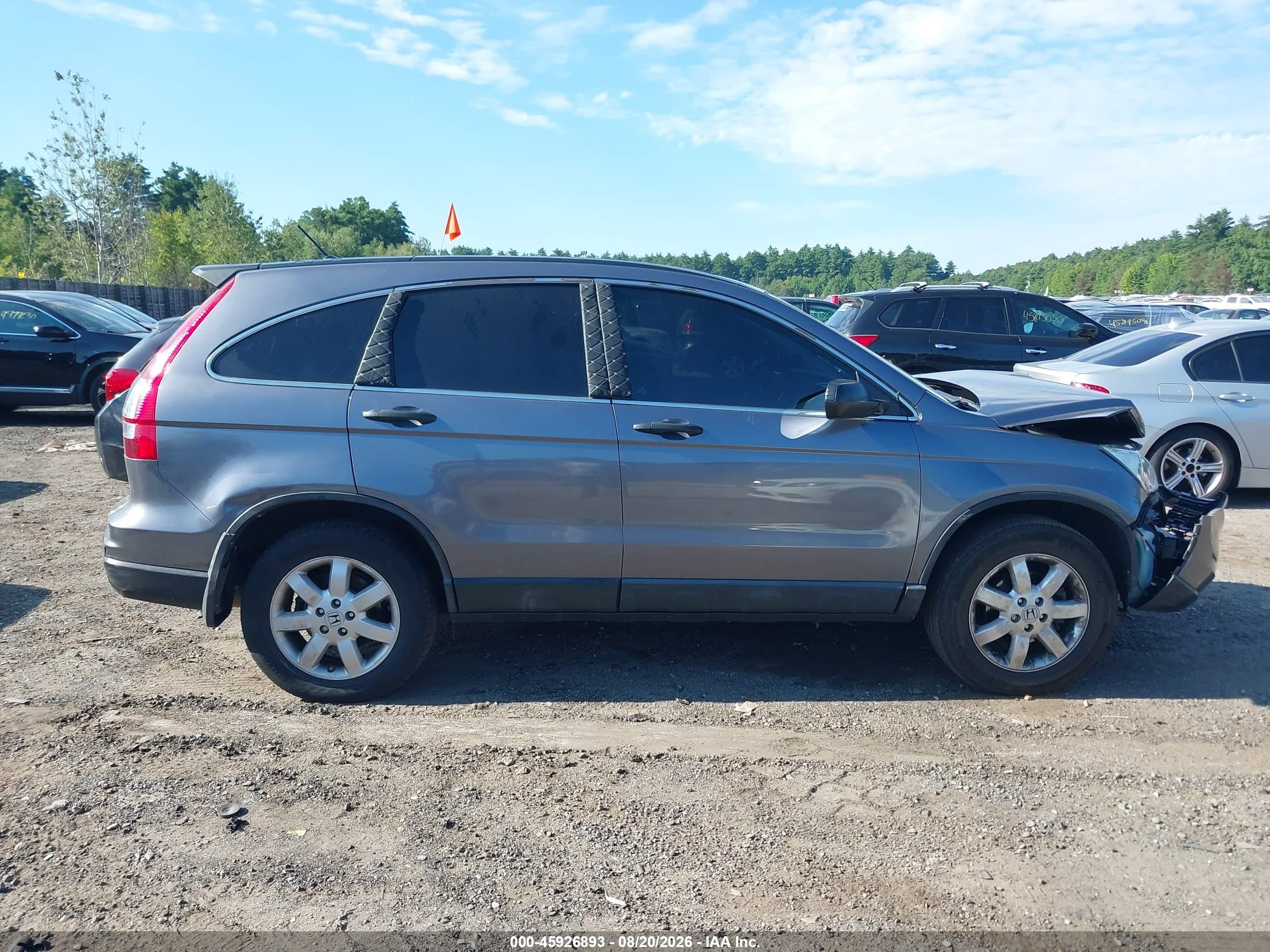 2011 Honda Cr-v Ex Серый vin: 5J6RE4H57BL071241