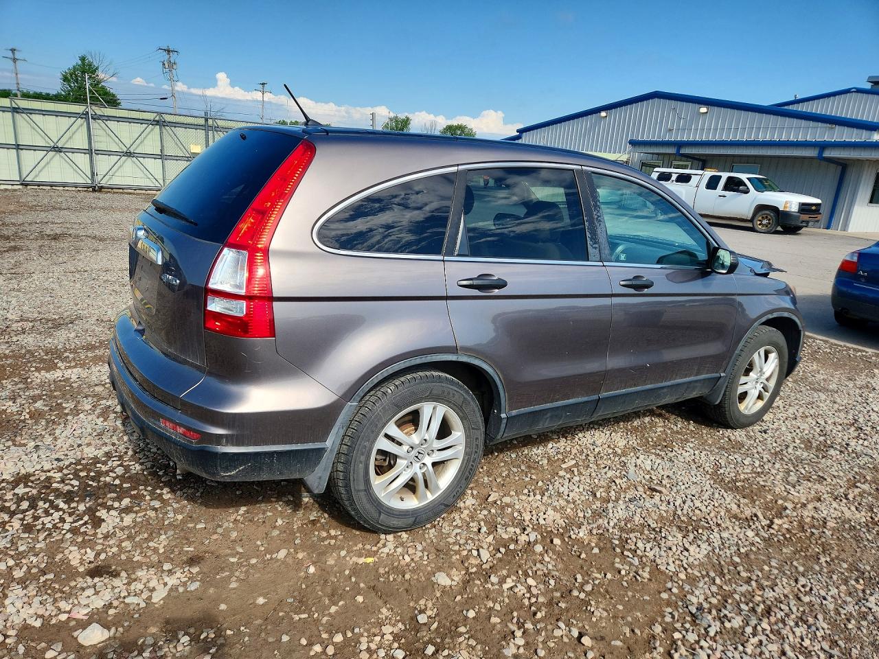 2011 Honda Cr-v Ex Коричневый vin: 5J6RE4H57BL098696