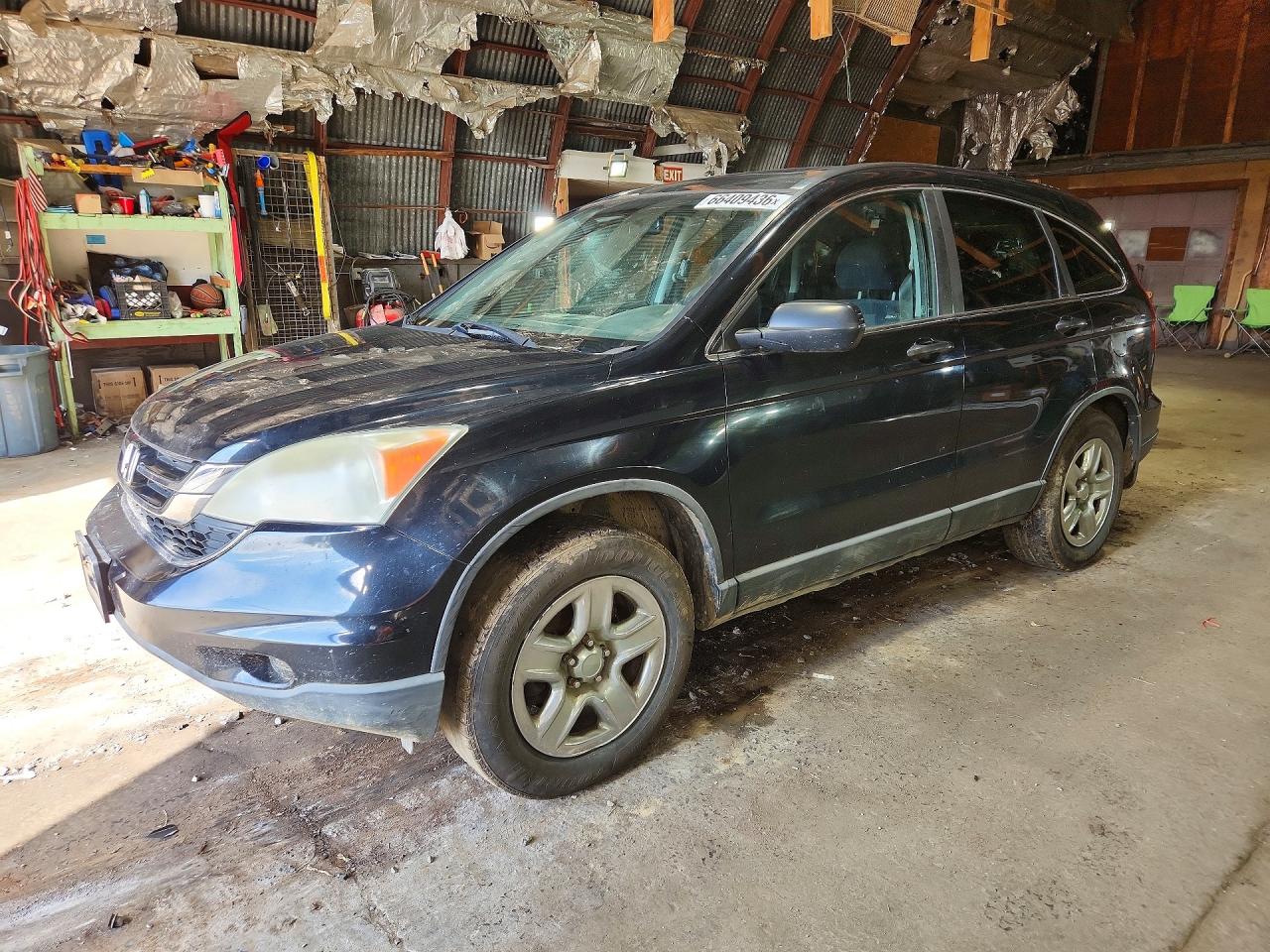 2010 Honda Cr-v Ex Черный vin: 5J6RE4H58AL009605