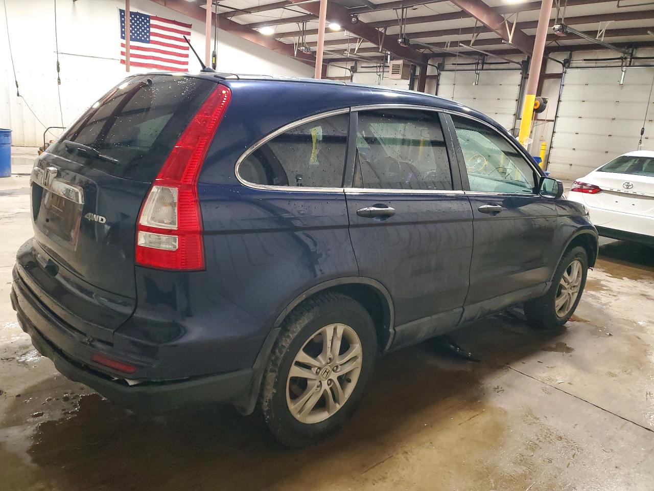 2010 Honda Cr-v Ex Синий vin: 5J6RE4H58AL021981
