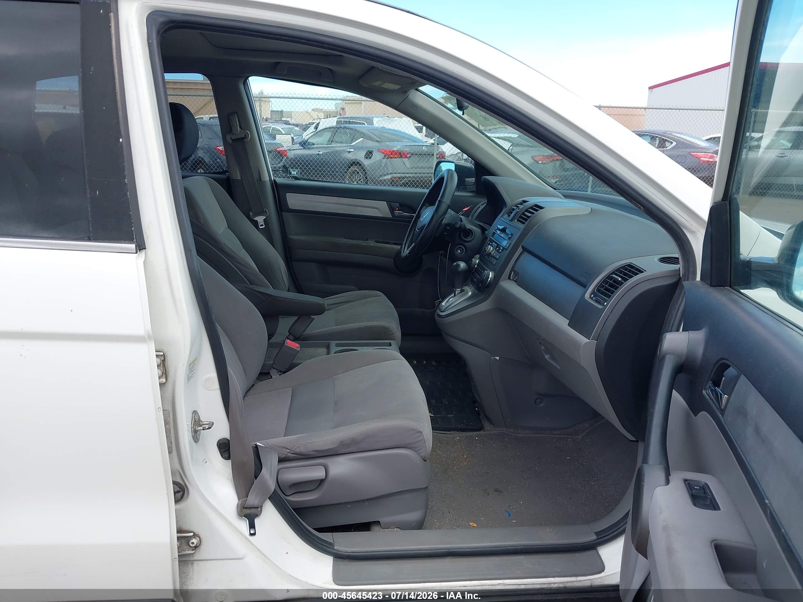 2010 Honda Cr-v Ex White vin: 5J6RE4H58AL023682