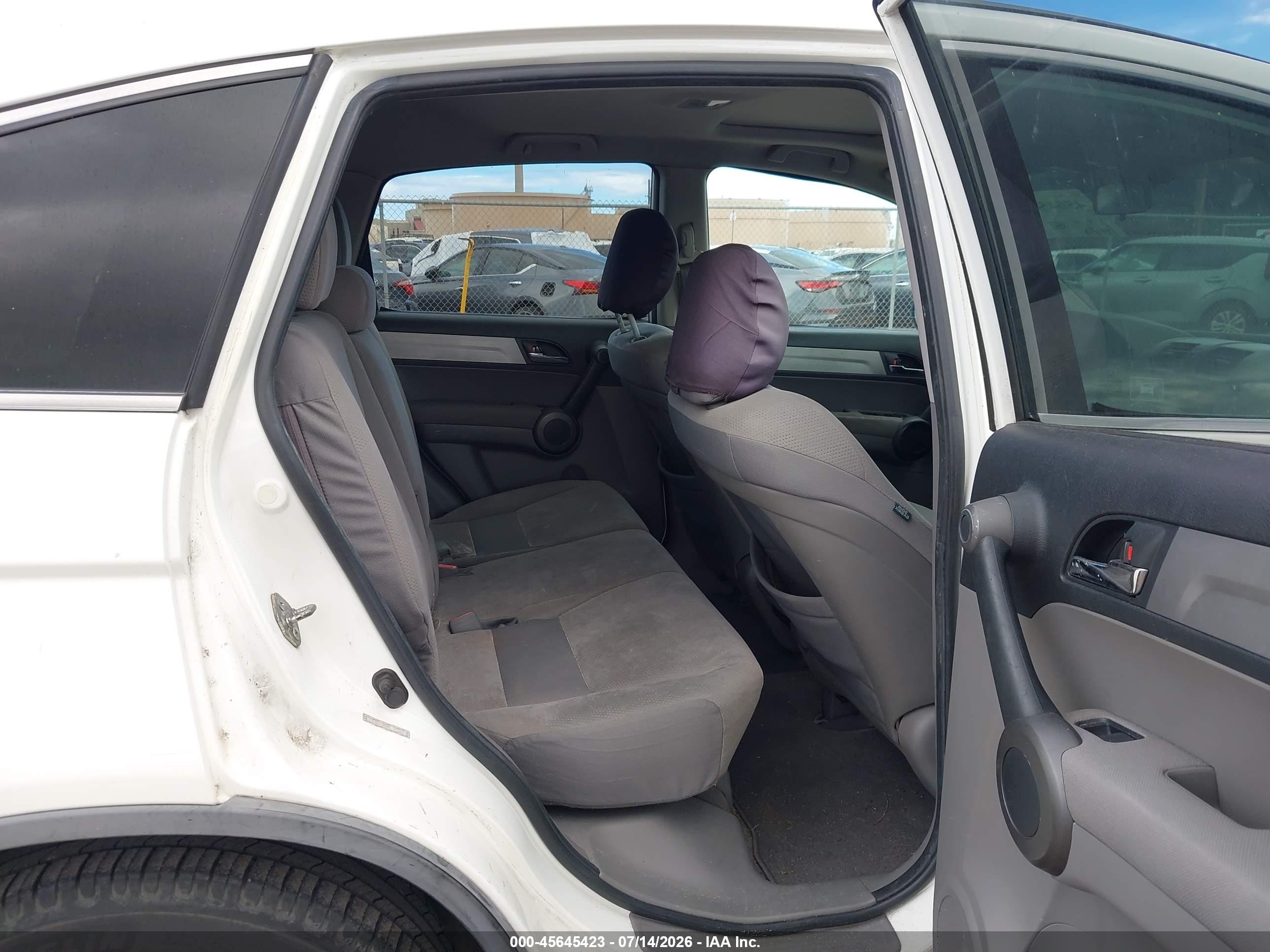 2010 Honda Cr-v Ex White vin: 5J6RE4H58AL023682