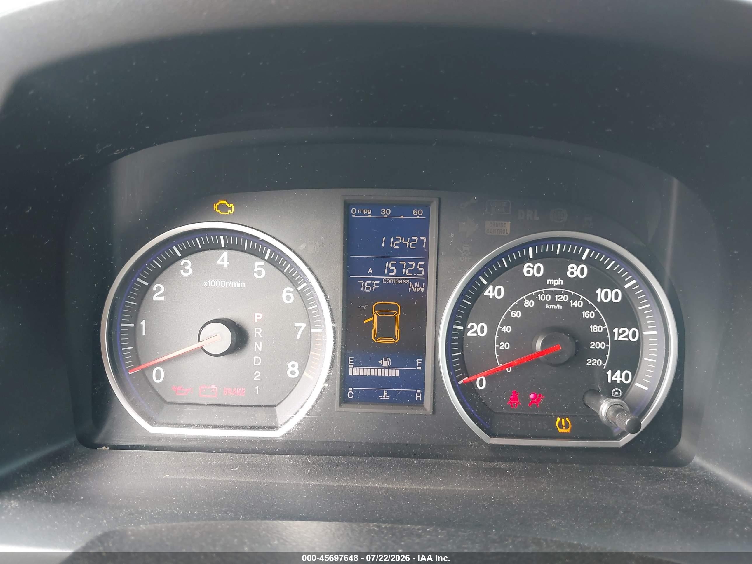 2010 Honda Cr-v Ex Gray vin: 5J6RE4H58AL031586