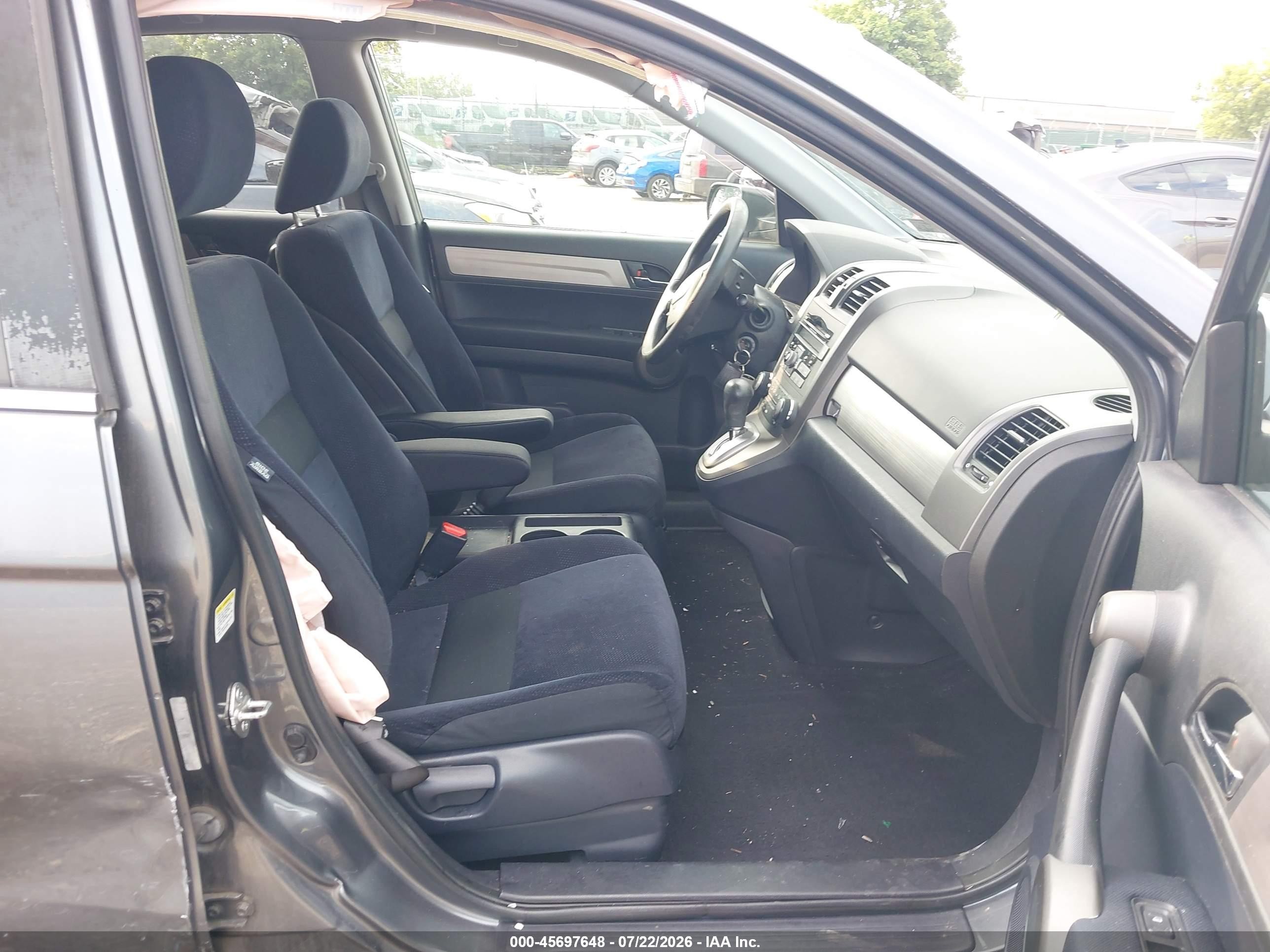 2010 Honda Cr-v Ex Gray vin: 5J6RE4H58AL031586