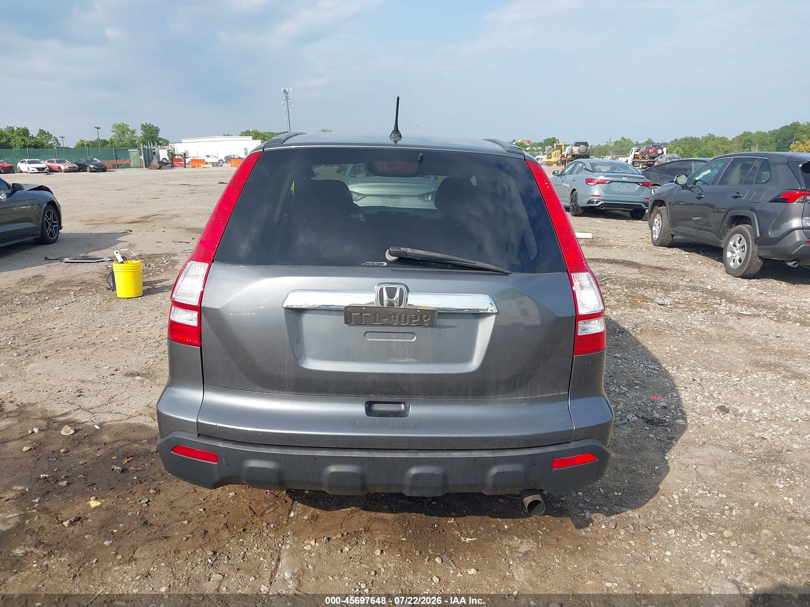 2010 Honda Cr-v Ex Gray vin: 5J6RE4H58AL031586