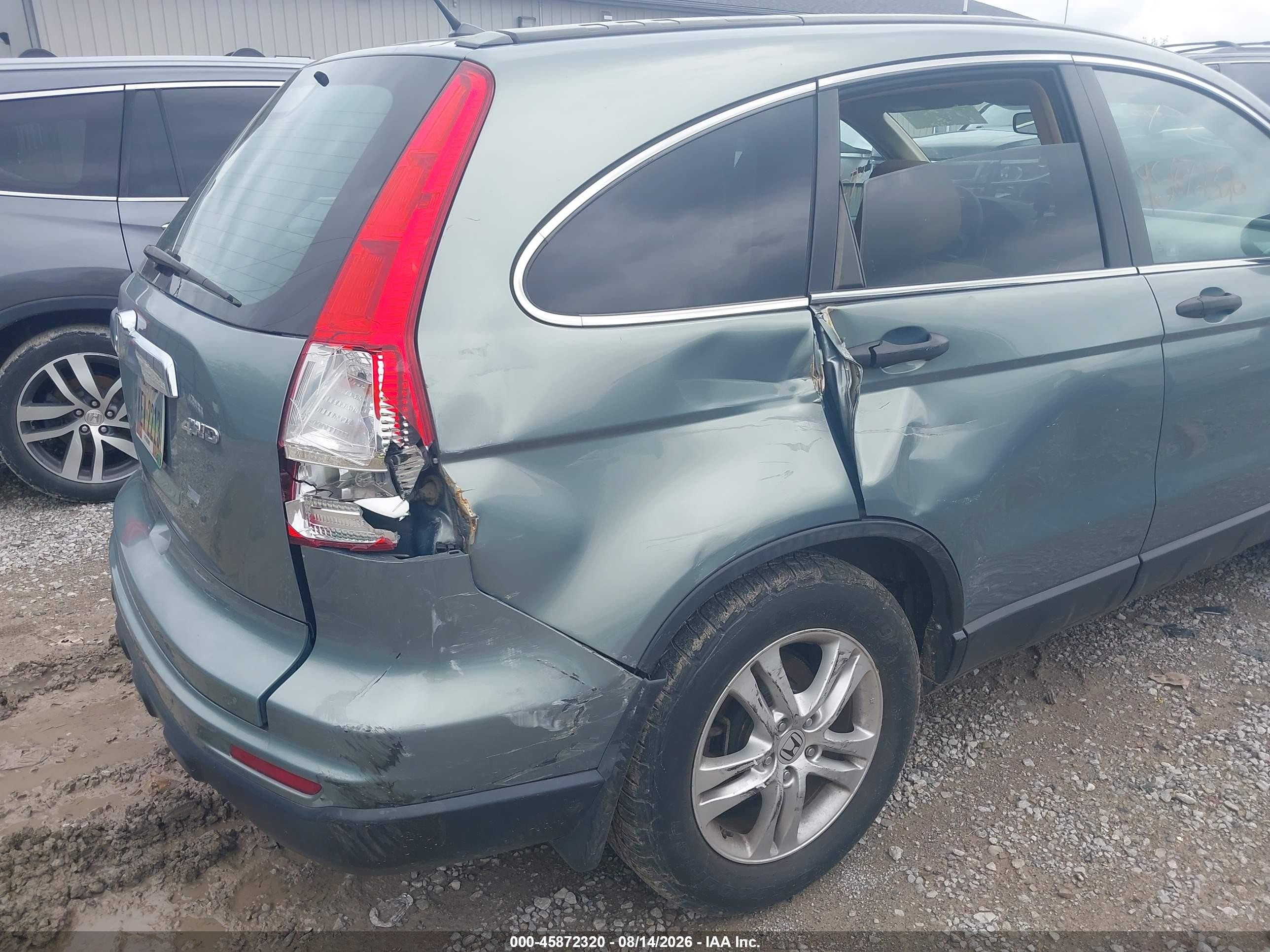 2010 Honda Cr-v Ex Синий vin: 5J6RE4H58AL064667