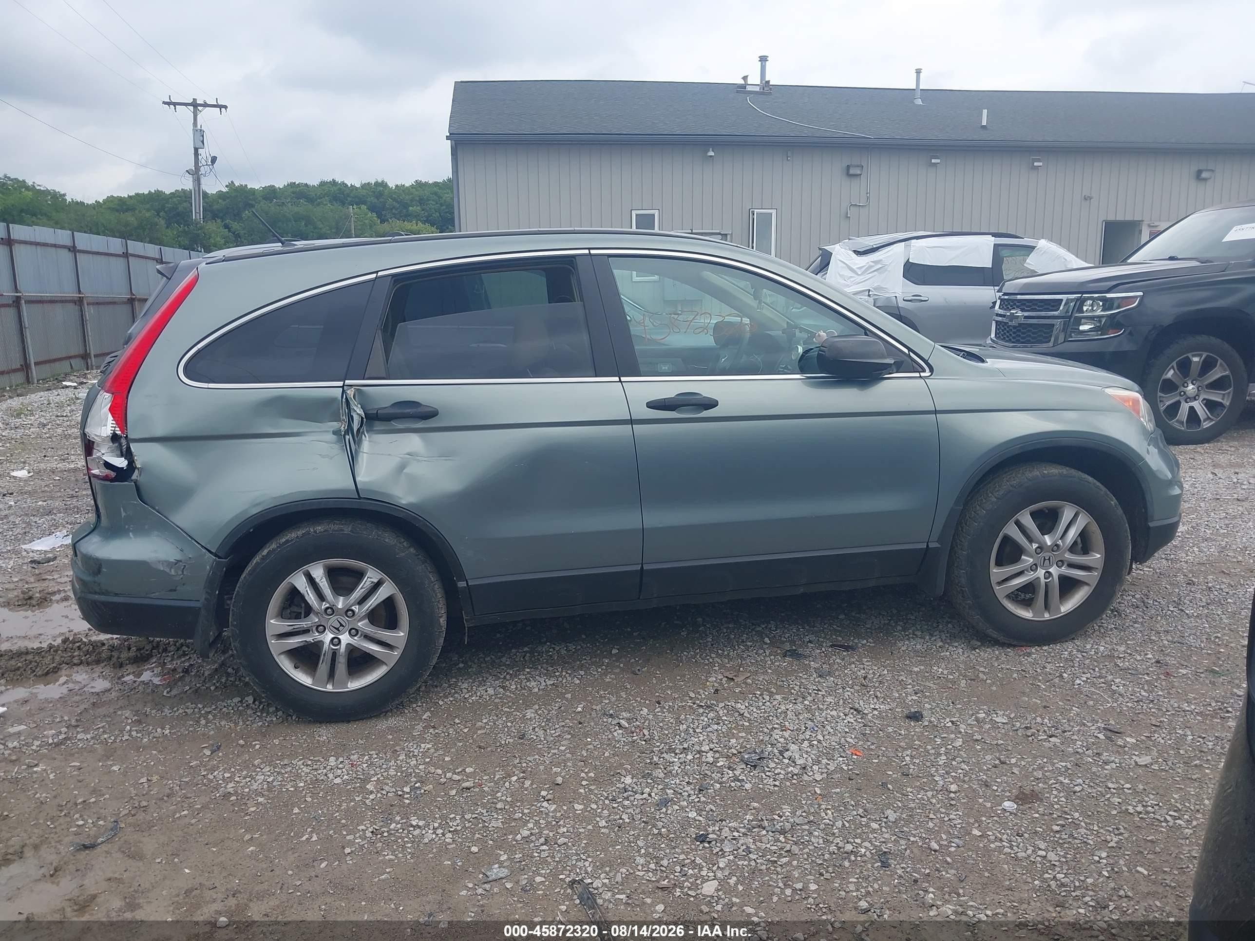 2010 Honda Cr-v Ex Синий vin: 5J6RE4H58AL064667