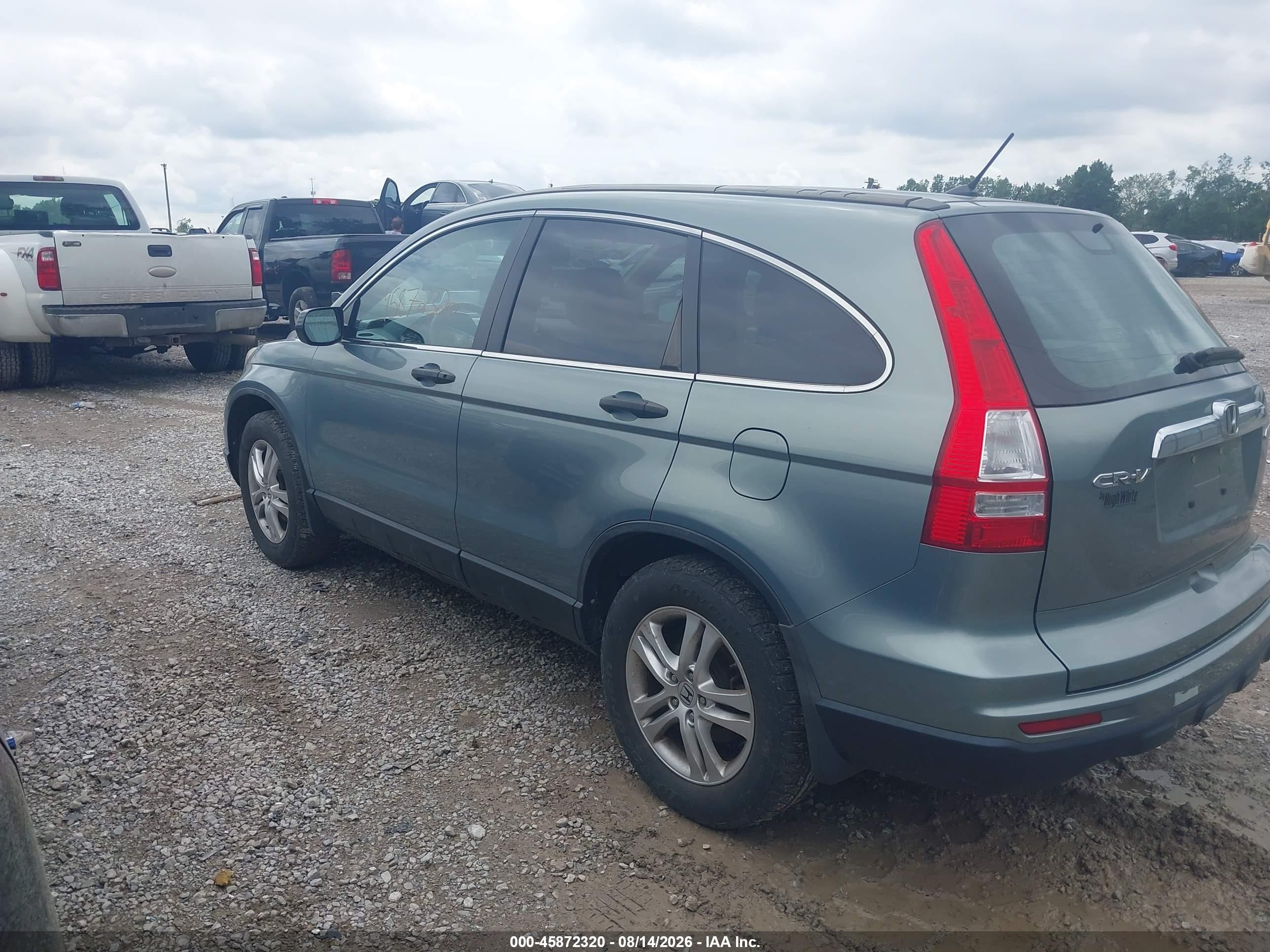 2010 Honda Cr-v Ex Синий vin: 5J6RE4H58AL064667