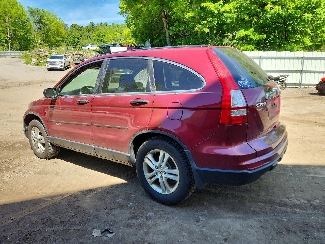 2010 Honda Cr-v Ex Red vin: 5J6RE4H58AL069903