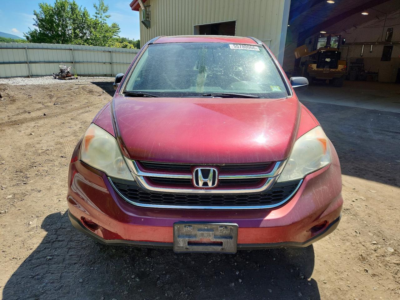2010 Honda Cr-v Ex Red vin: 5J6RE4H58AL069903