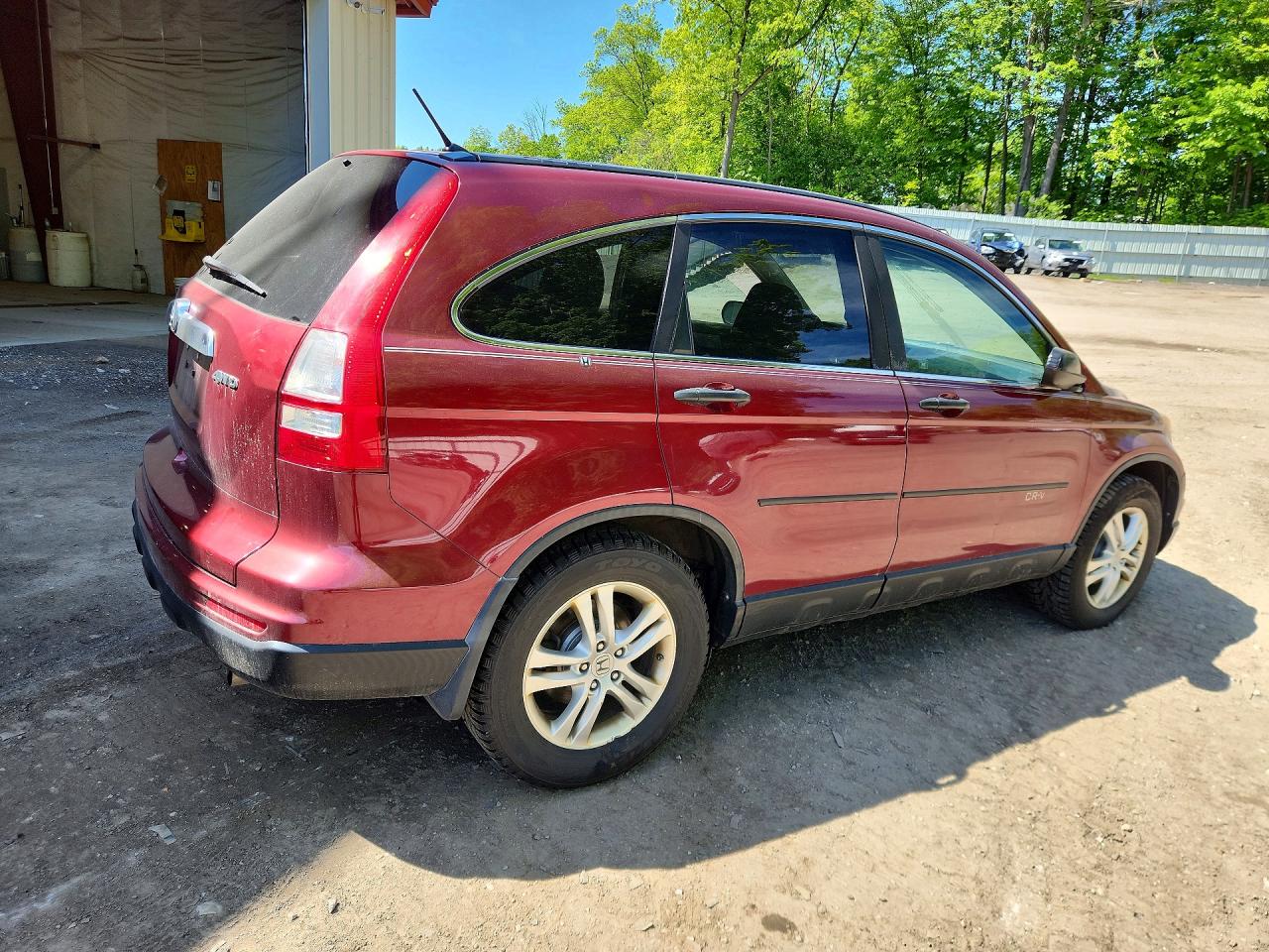 2010 Honda Cr-v Ex Red vin: 5J6RE4H58AL069903