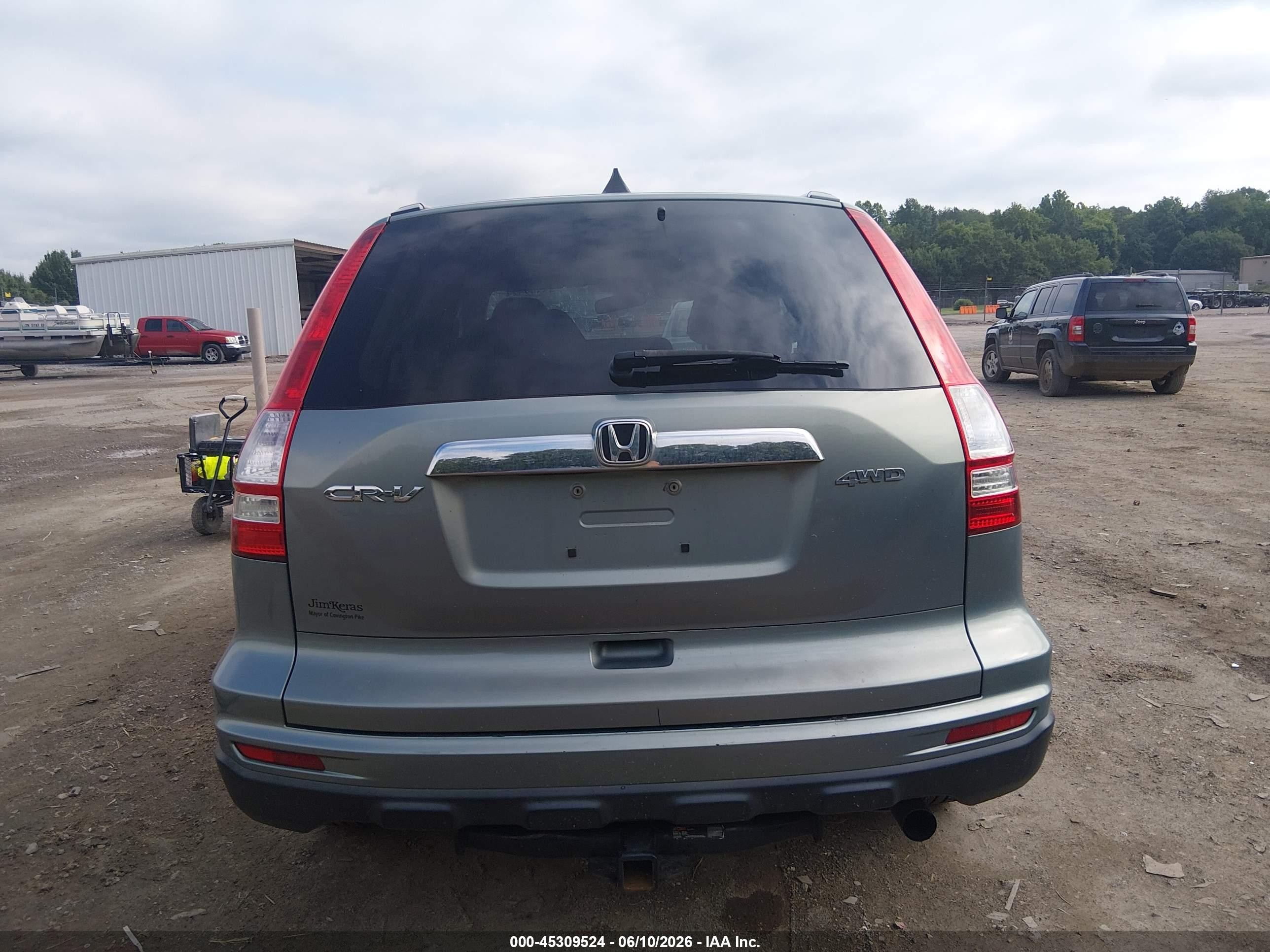 2011 Honda Cr-v Ex Серый vin: 5J6RE4H58BL003420