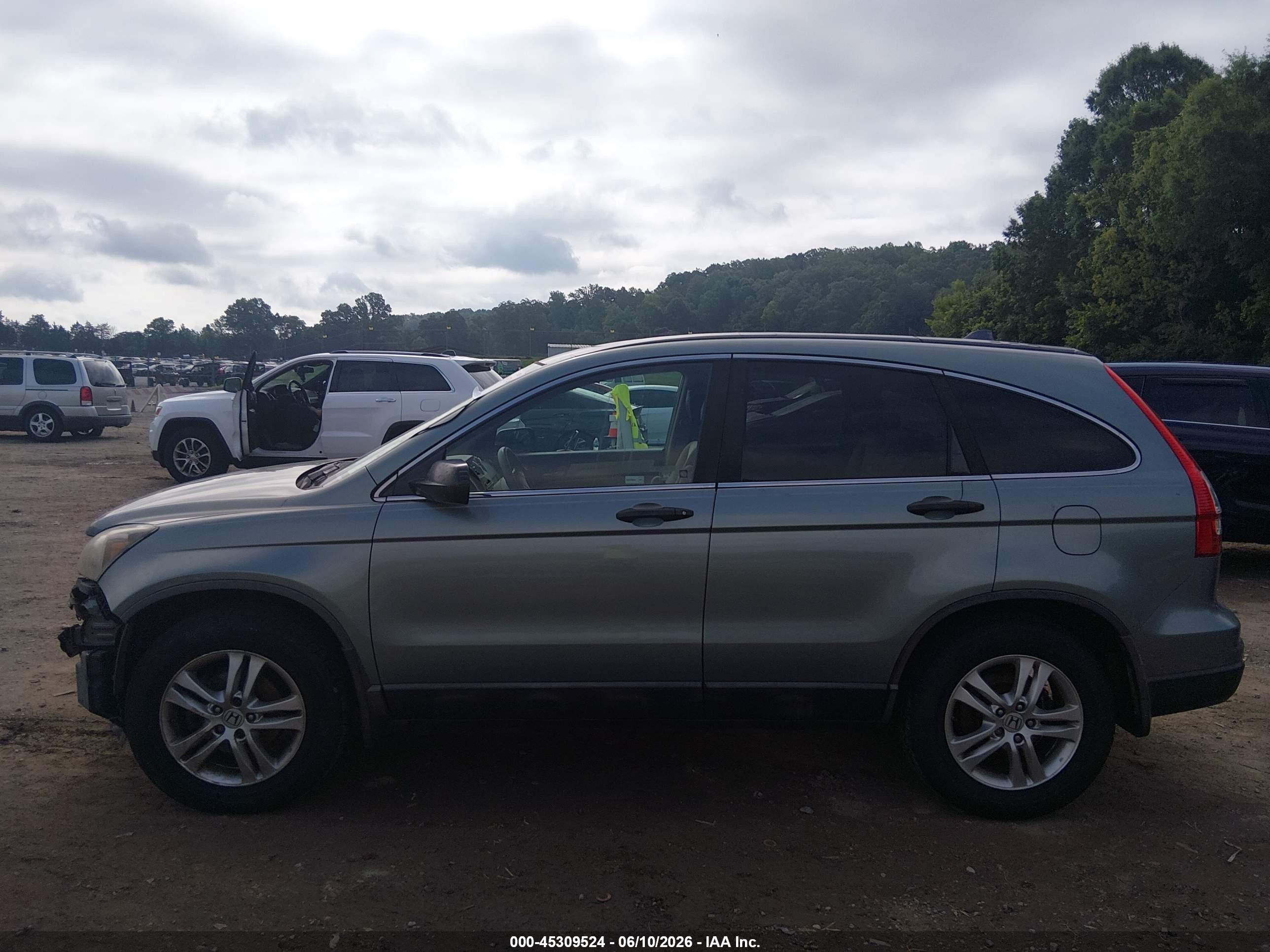 2011 Honda Cr-v Ex Серый vin: 5J6RE4H58BL003420