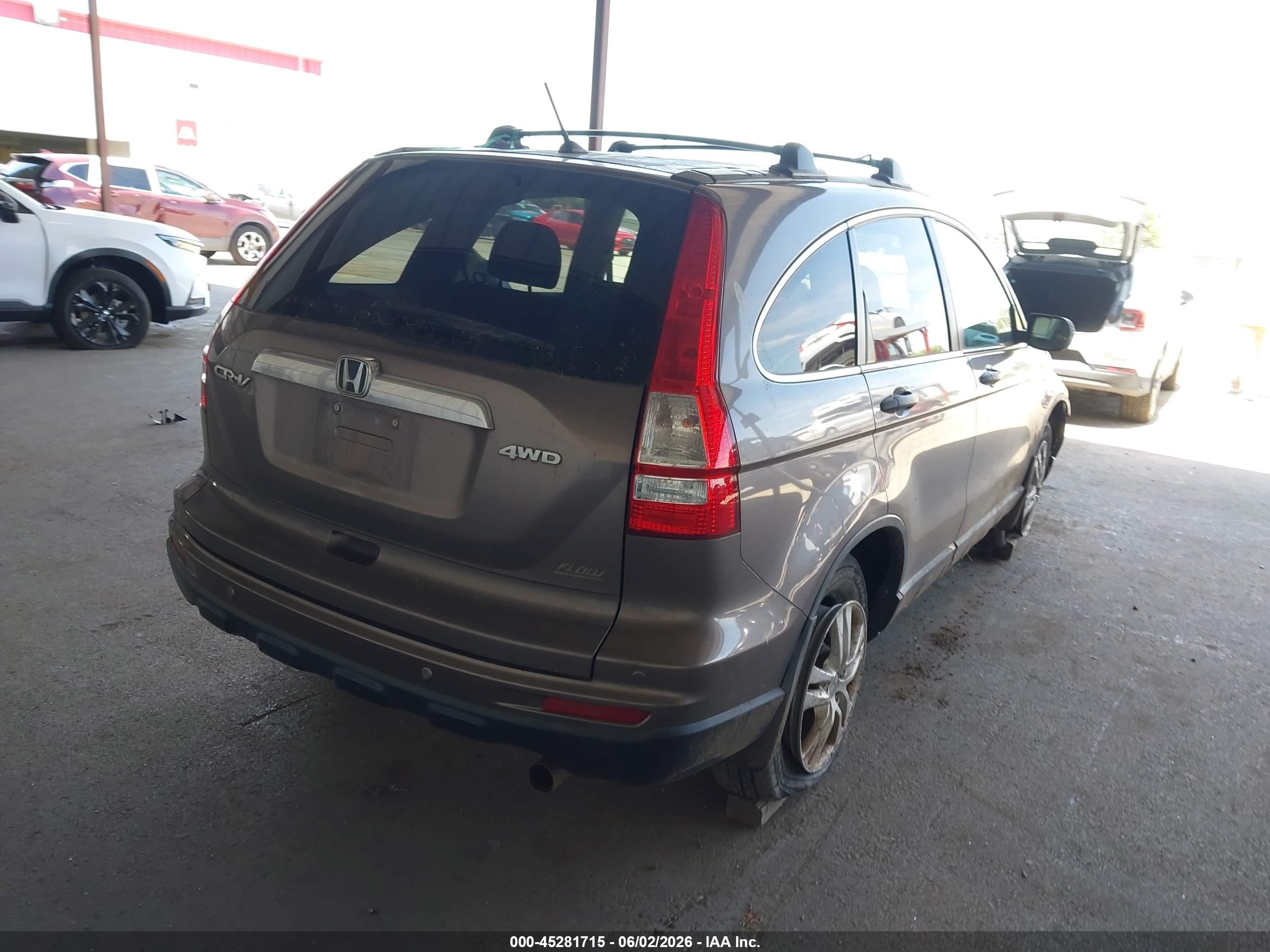 2011 Honda Cr-v Ex Brown vin: 5J6RE4H58BL011128