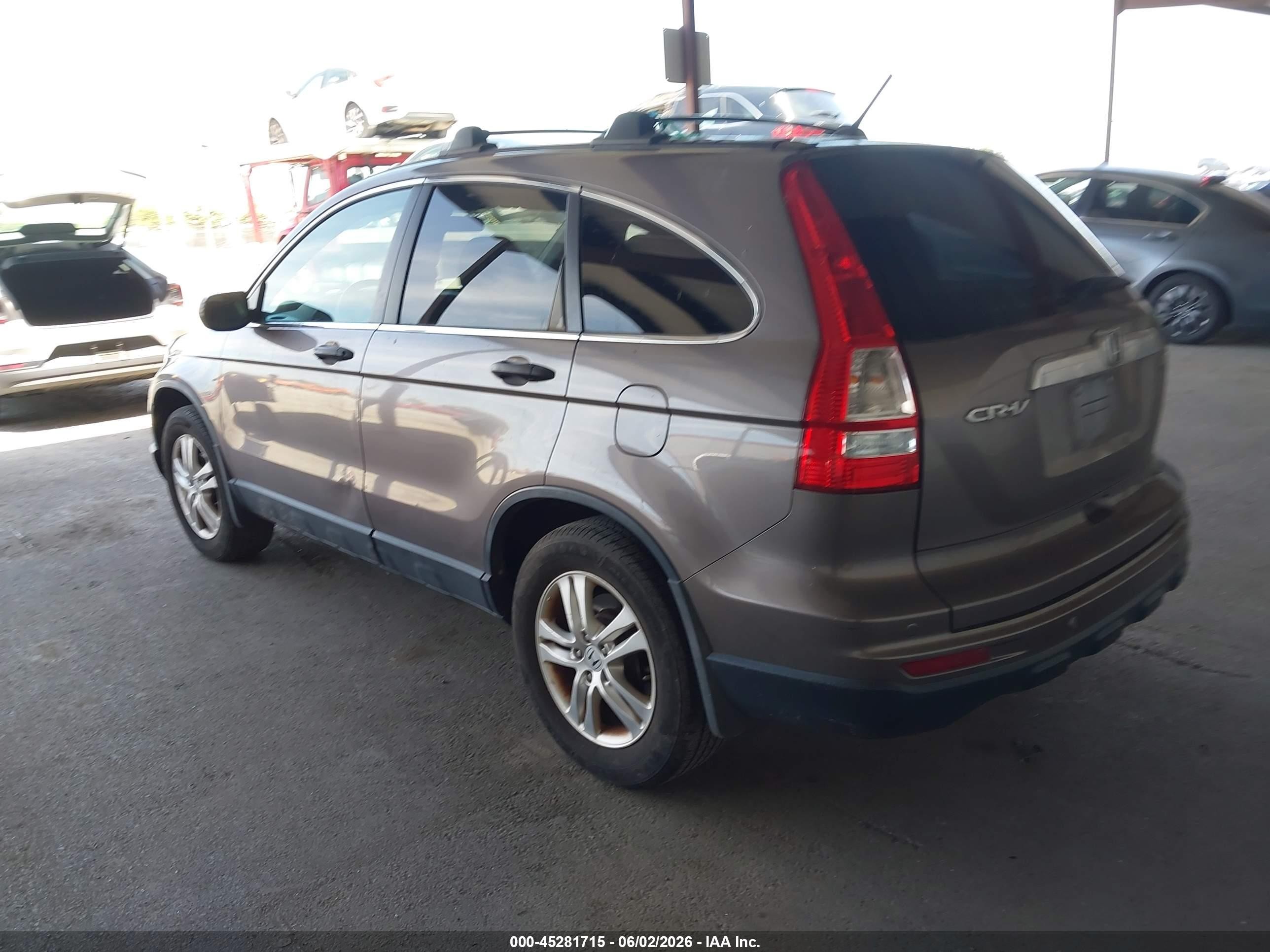 2011 Honda Cr-v Ex Brown vin: 5J6RE4H58BL011128