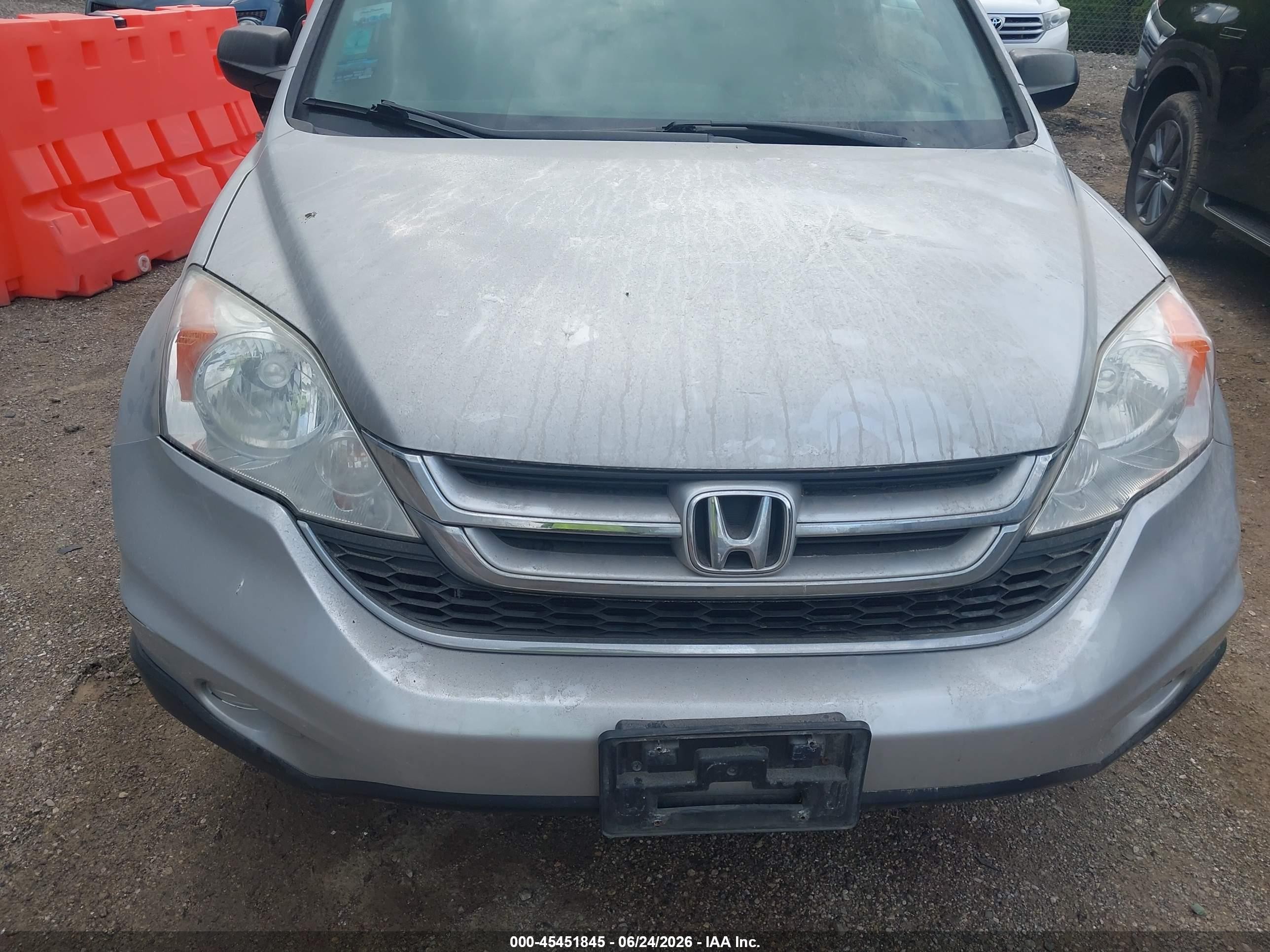 2011 Honda Cr-v Ex Silver vin: 5J6RE4H58BL059227