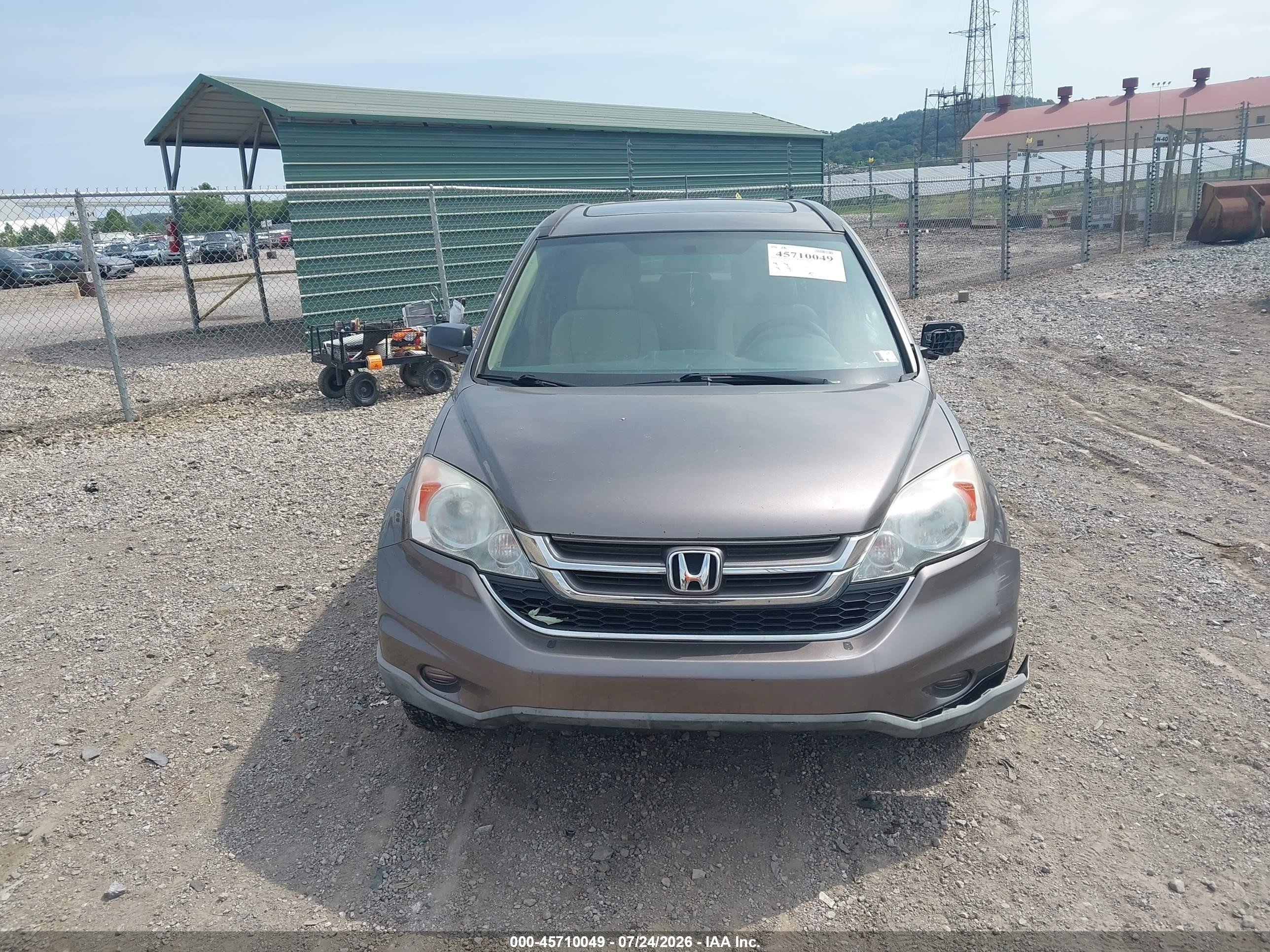 2011 Honda Cr-v Ex Brown vin: 5J6RE4H58BL073208
