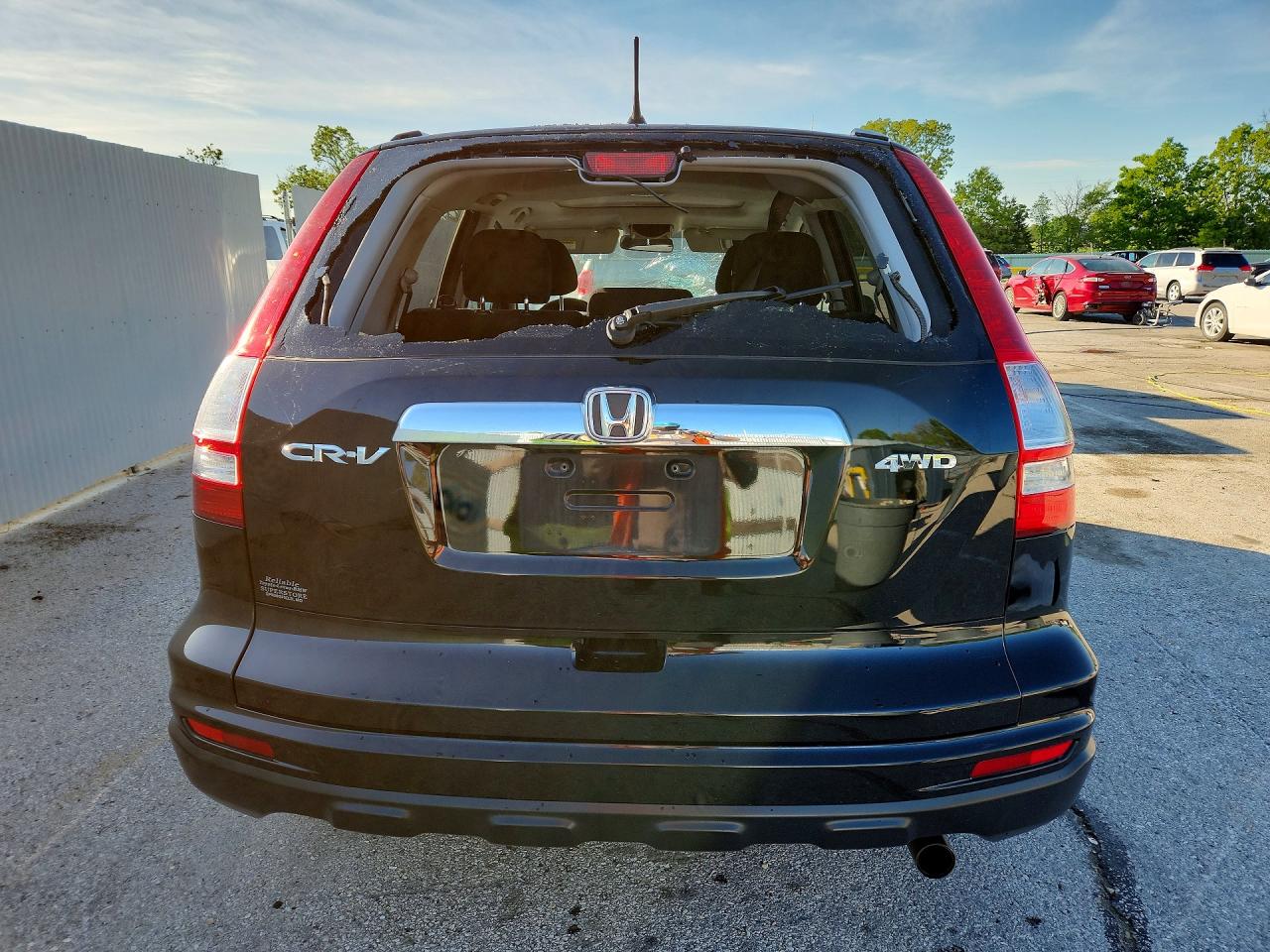 2011 Honda Cr-v Ex Black vin: 5J6RE4H58BL080725