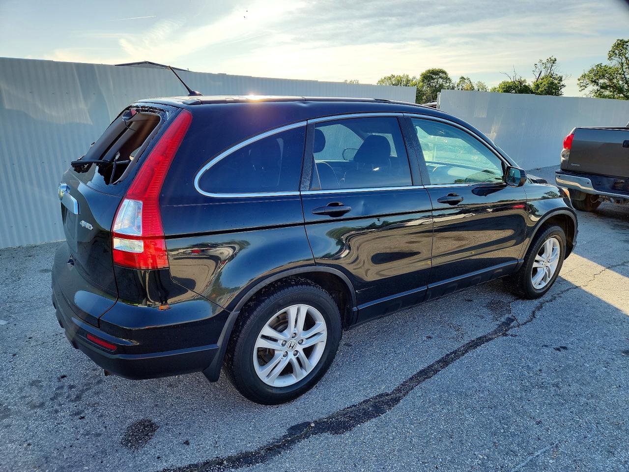 2011 Honda Cr-v Ex Black vin: 5J6RE4H58BL080725