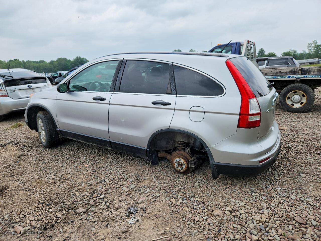 2011 Honda Cr-v Ex Gray vin: 5J6RE4H58BL094530