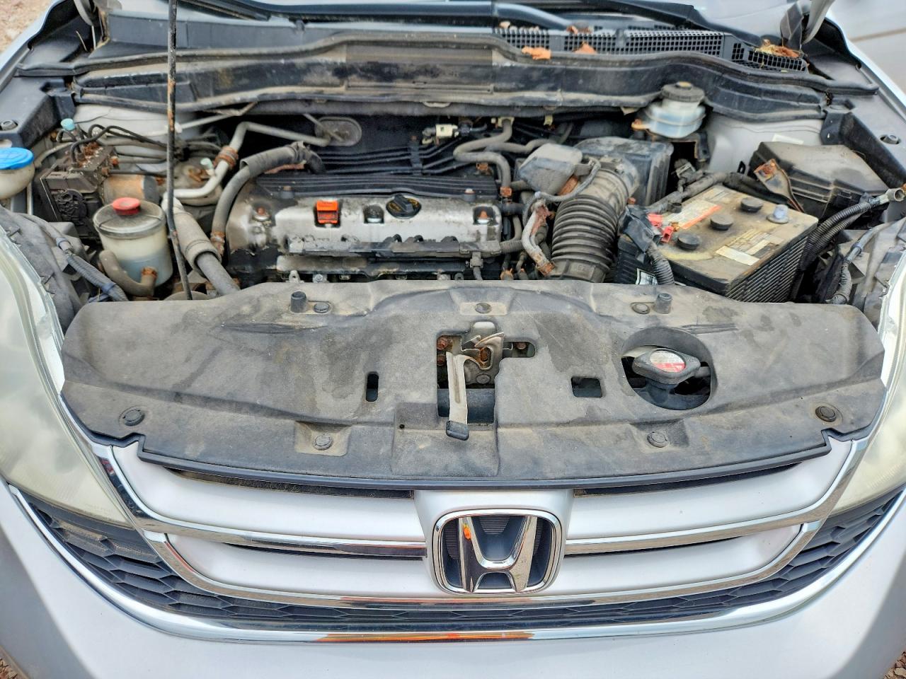 2011 Honda Cr-v Ex Gray vin: 5J6RE4H58BL094530