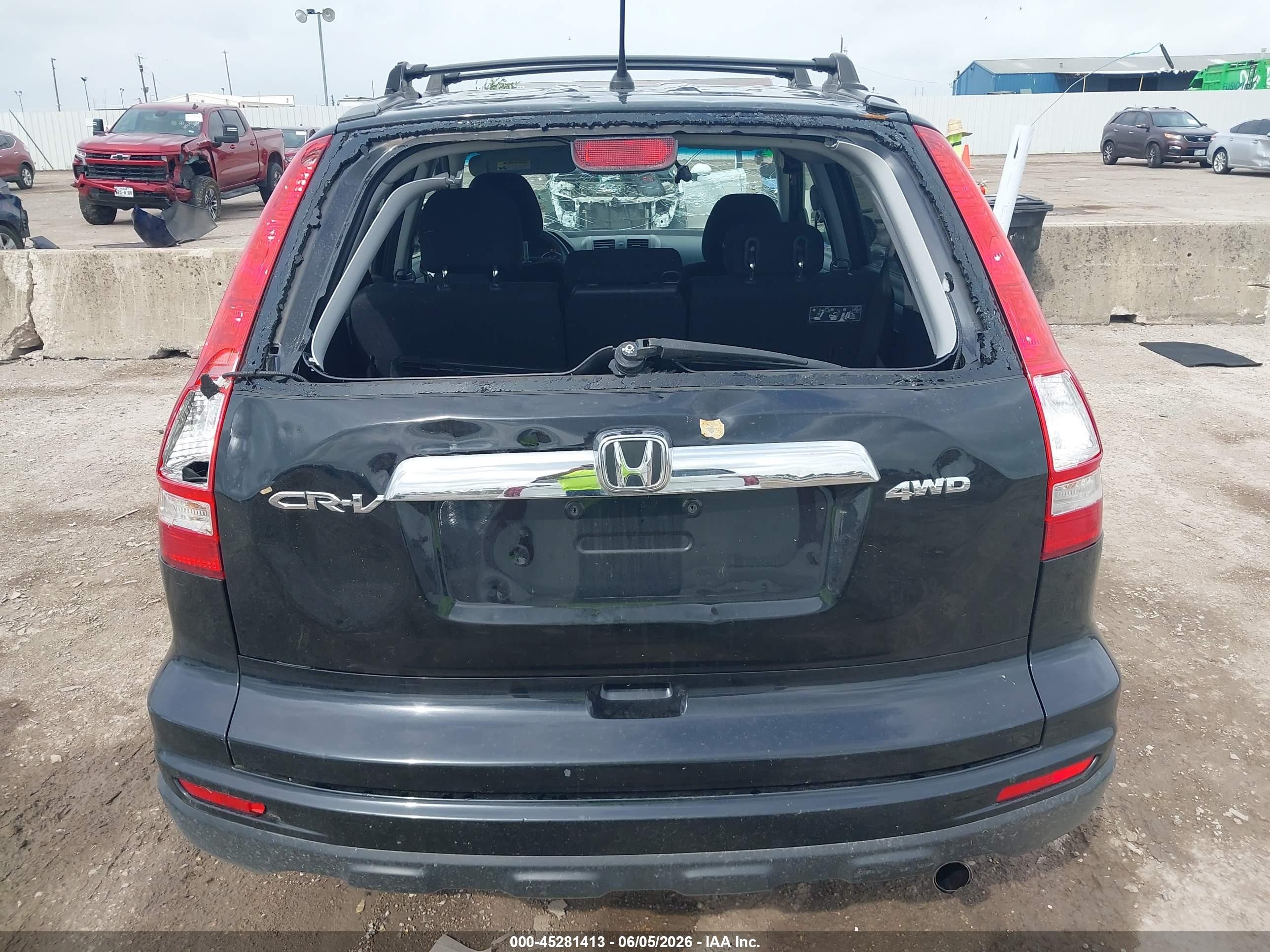 2010 Honda Cr-v Ex Black vin: 5J6RE4H59AL007300