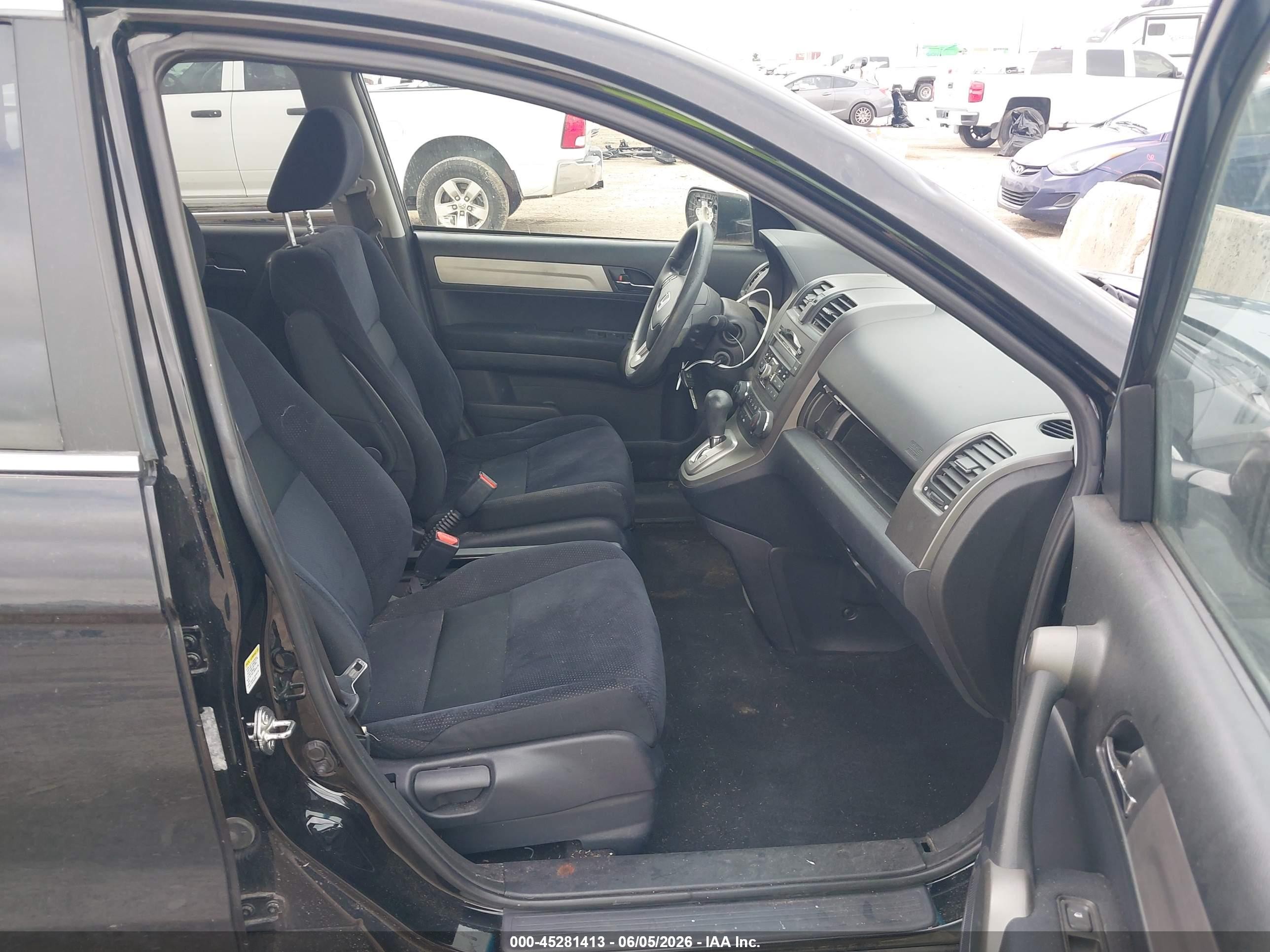 2010 Honda Cr-v Ex Black vin: 5J6RE4H59AL007300