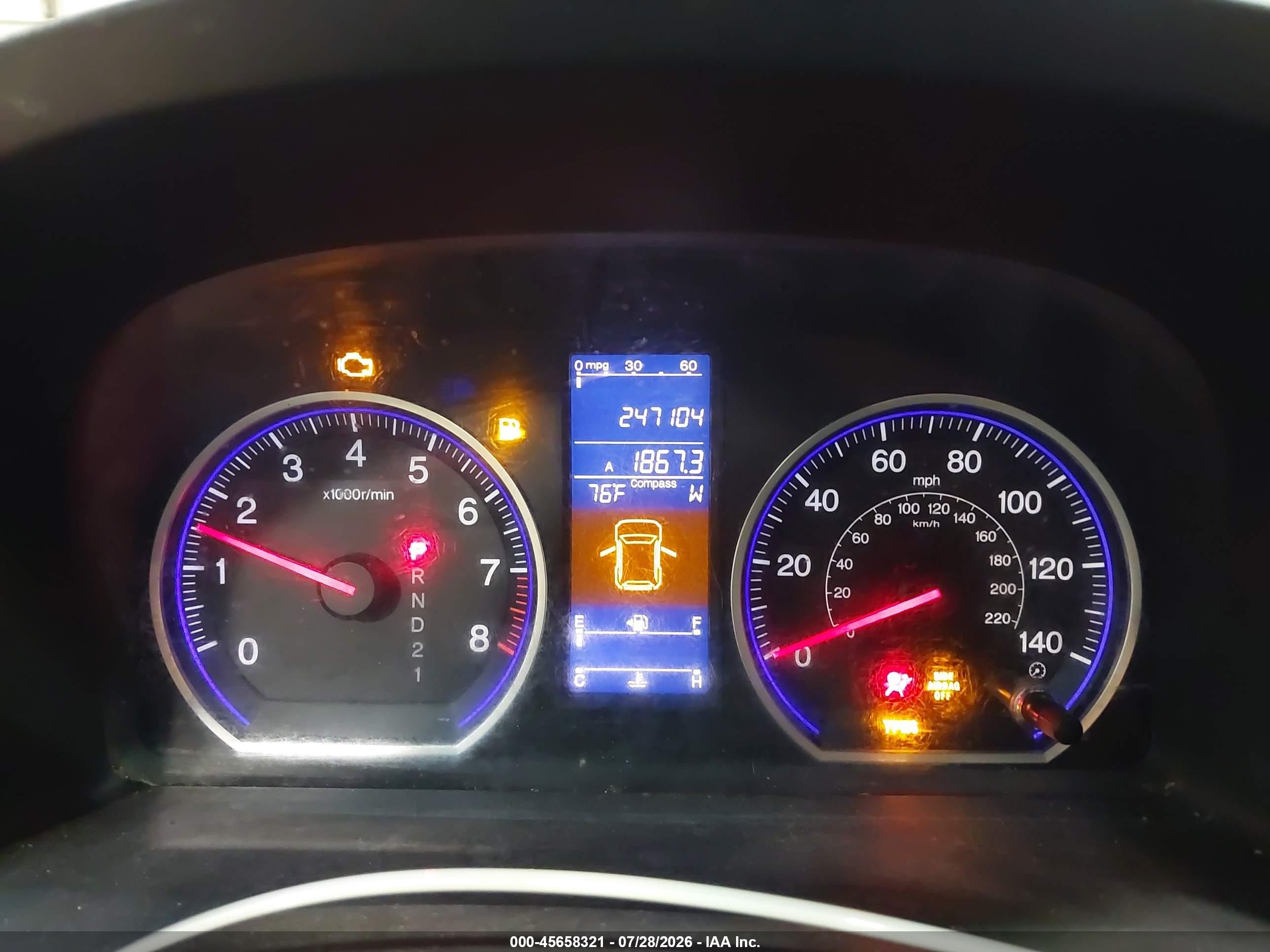 2010 Honda Cr-v Ex Gray vin: 5J6RE4H59AL049448