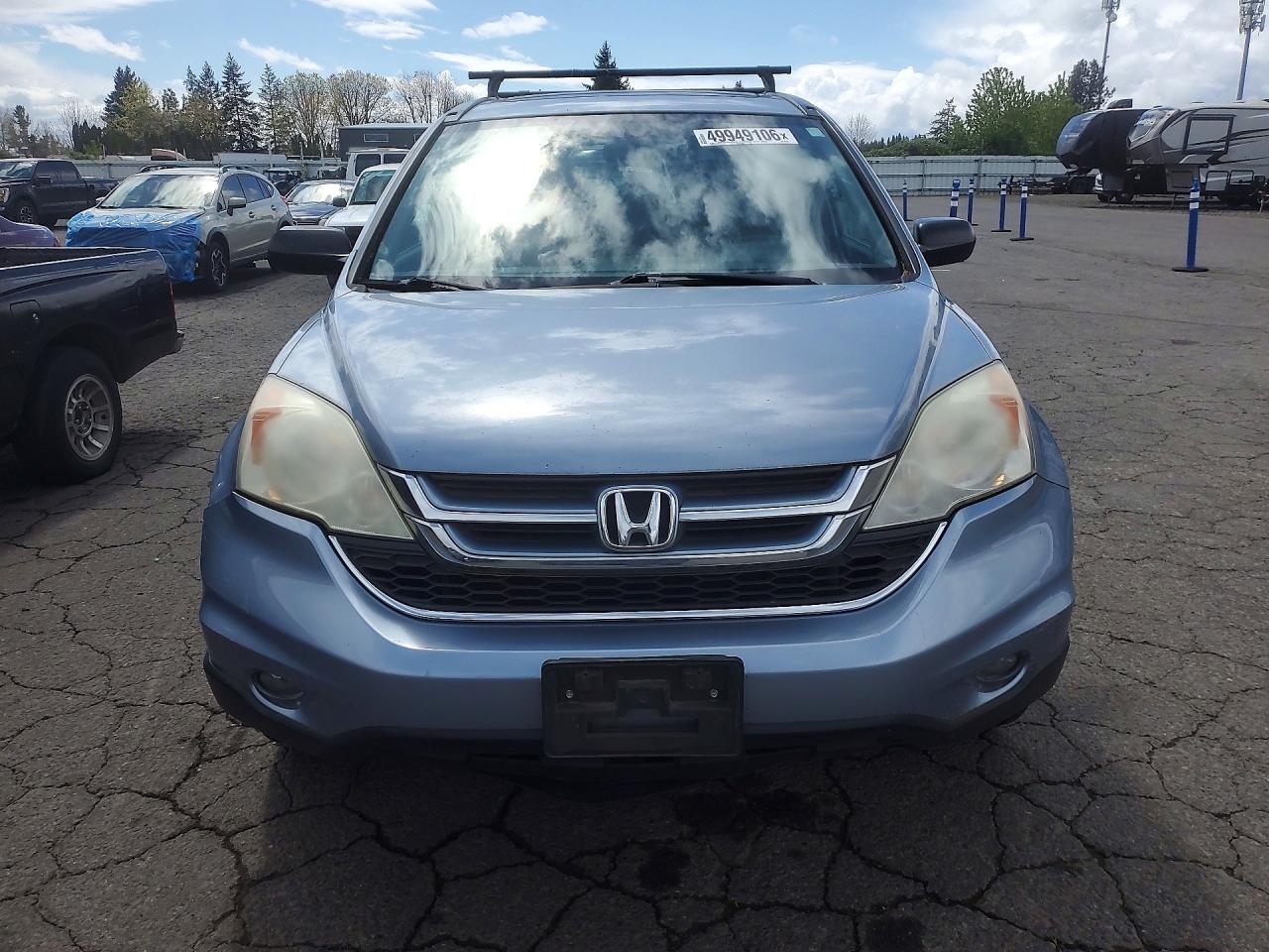 2010 Honda Cr-v Ex Blue vin: 5J6RE4H59AL071885