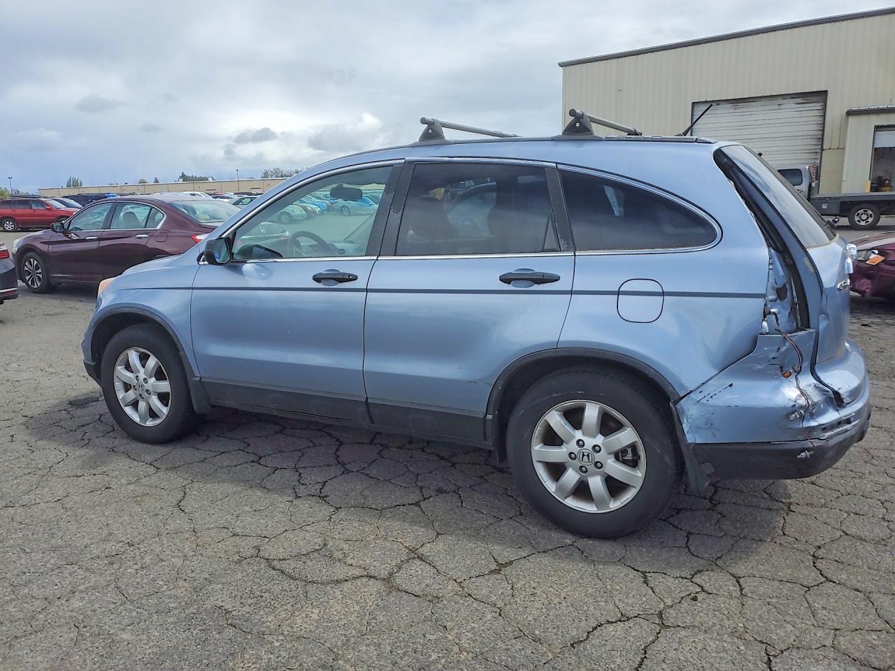 2010 Honda Cr-v Ex Blue vin: 5J6RE4H59AL071885