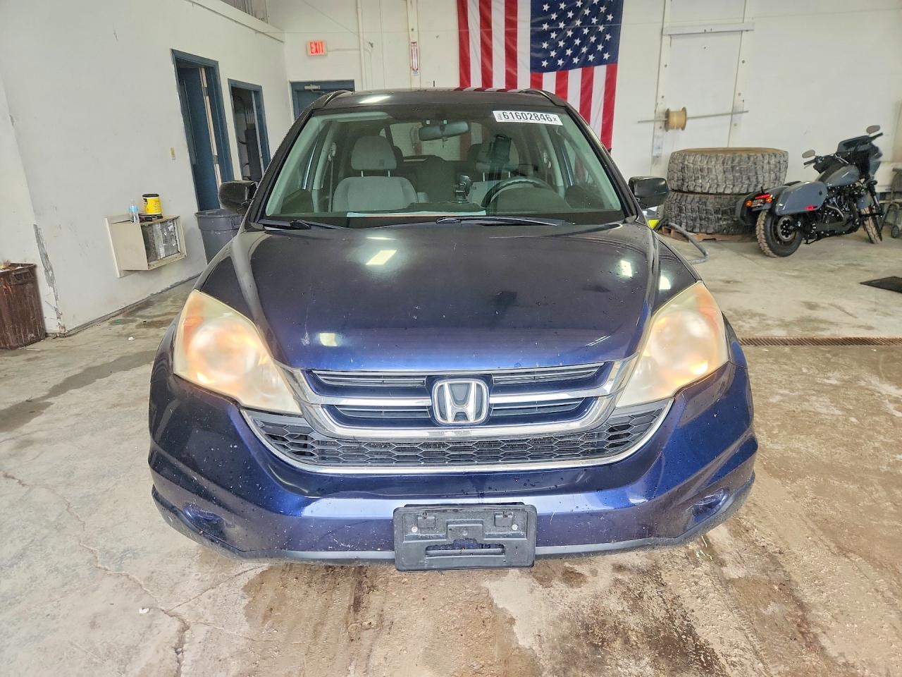 2010 Honda Cr-v Ex Blue vin: 5J6RE4H59AL075001