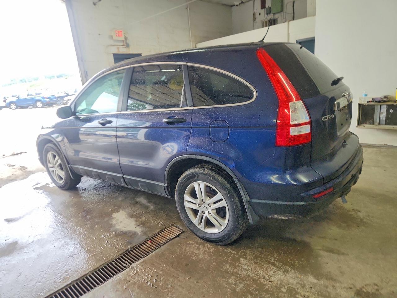 2010 Honda Cr-v Ex Blue vin: 5J6RE4H59AL075001
