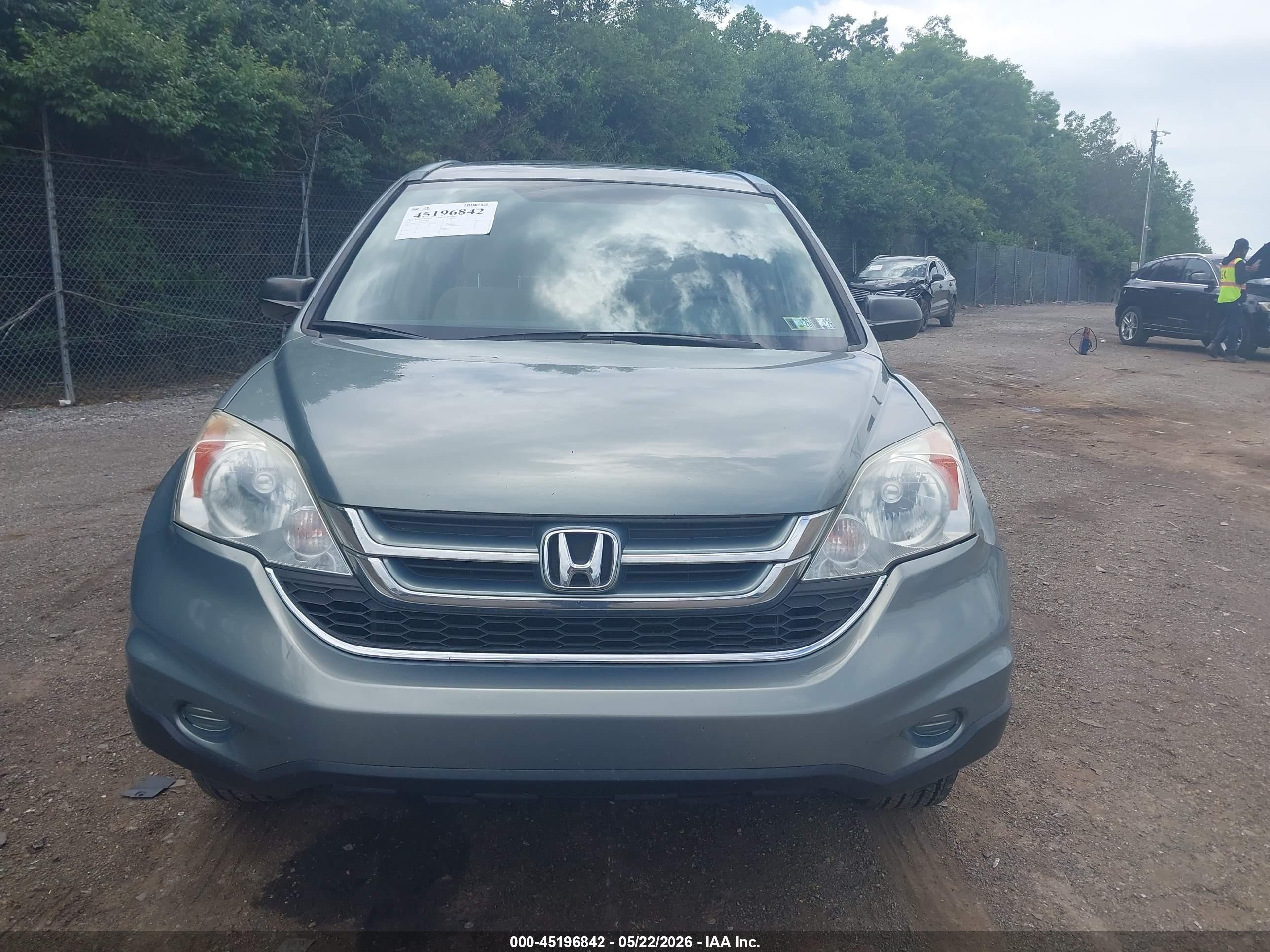 2010 Honda Cr-v Ex Light Blue vin: 5J6RE4H59AL087181