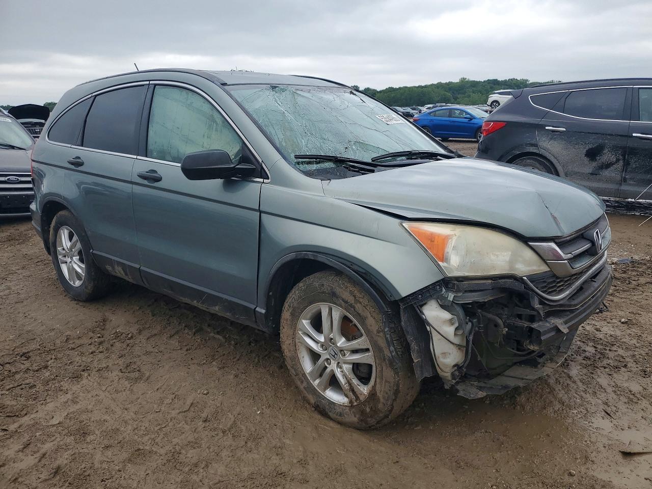 2010 Honda Cr-v Ex Turquoise vin: 5J6RE4H59AL087486