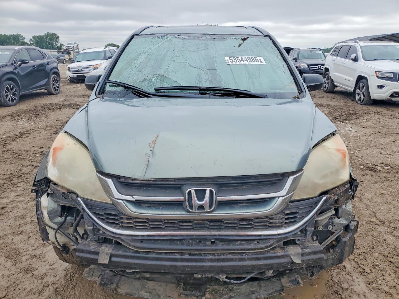 2010 Honda Cr-v Ex Turquoise vin: 5J6RE4H59AL087486