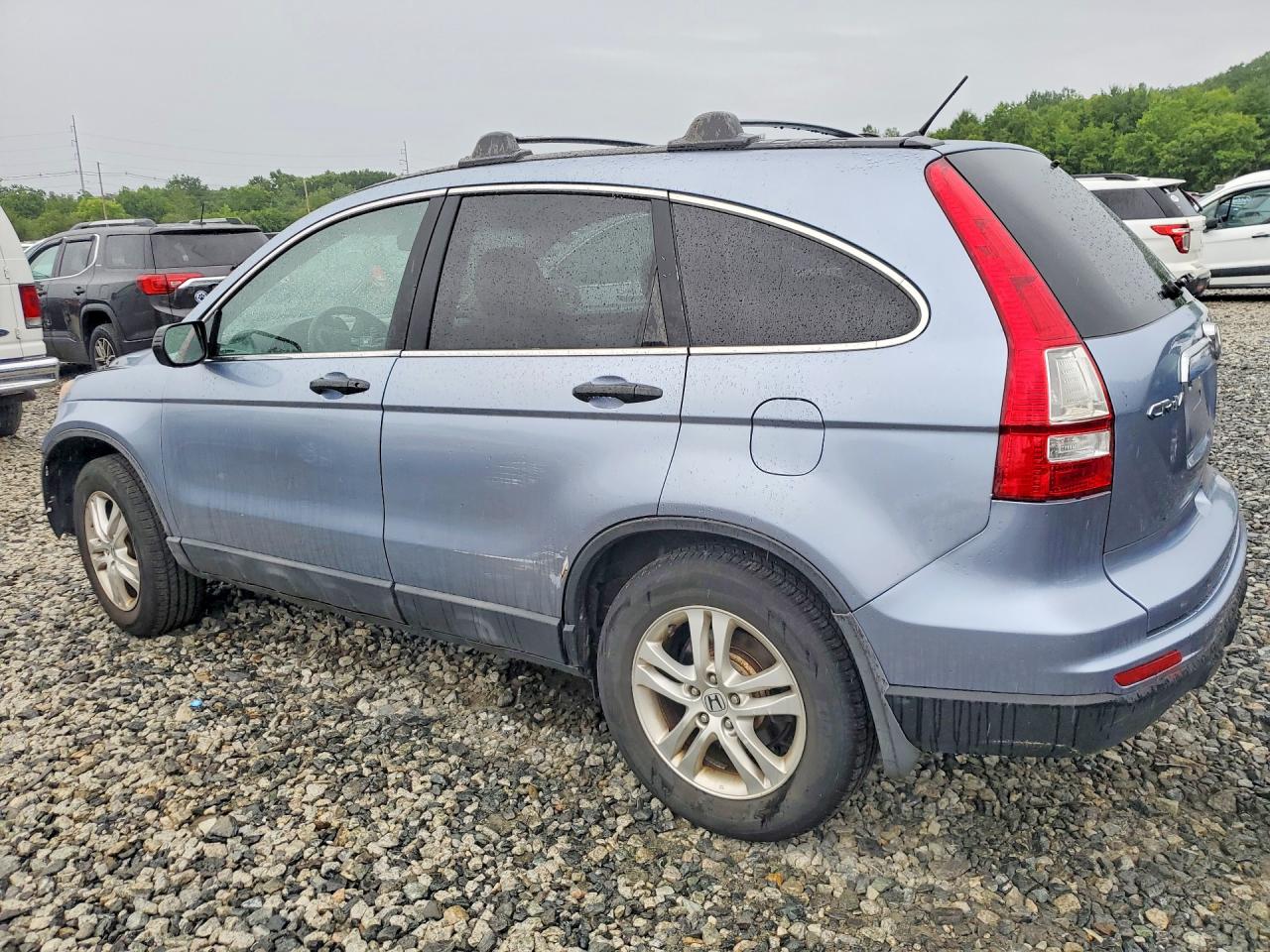 2011 Honda Cr-v Ex Blue vin: 5J6RE4H59BL009291