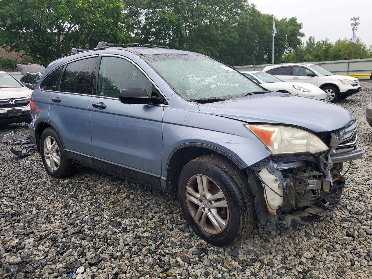 2011 Honda Cr-v Ex Blue vin: 5J6RE4H59BL009291