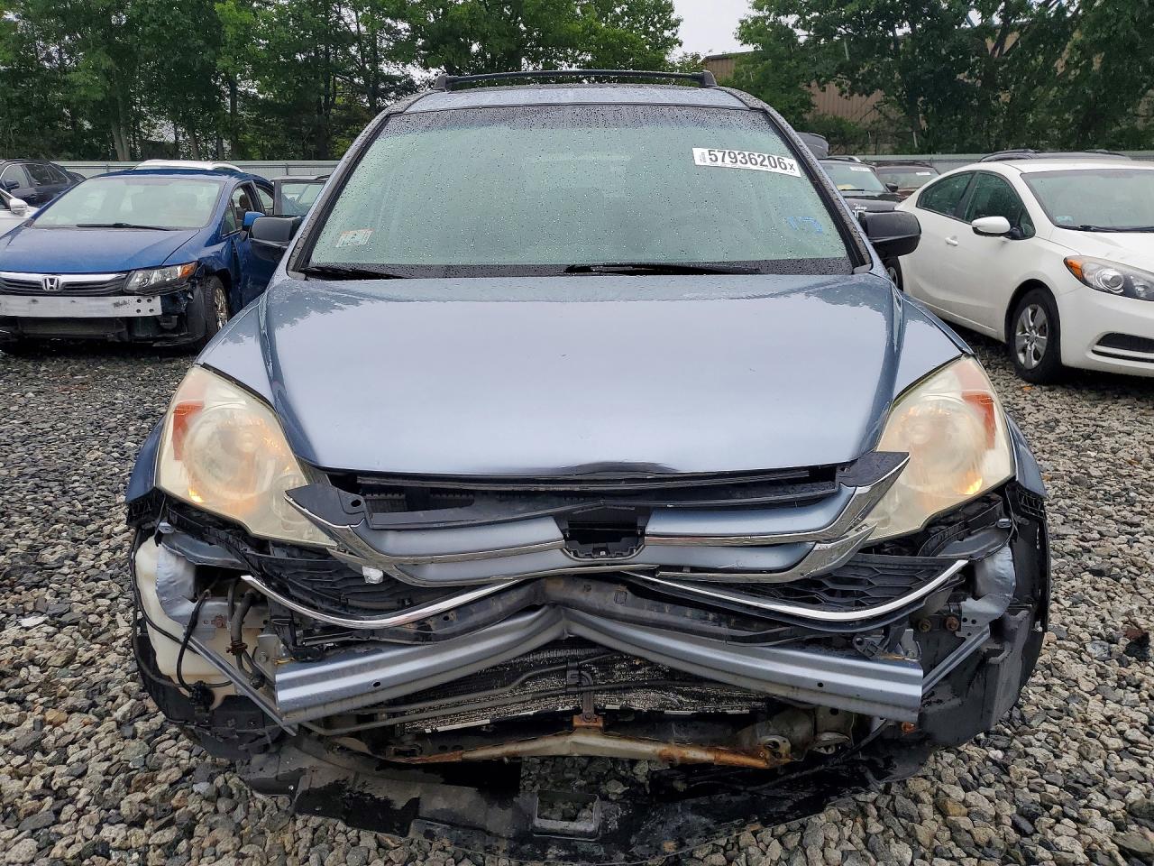2011 Honda Cr-v Ex Blue vin: 5J6RE4H59BL009291