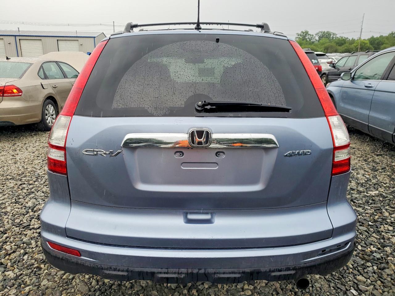 2011 Honda Cr-v Ex Blue vin: 5J6RE4H59BL009291